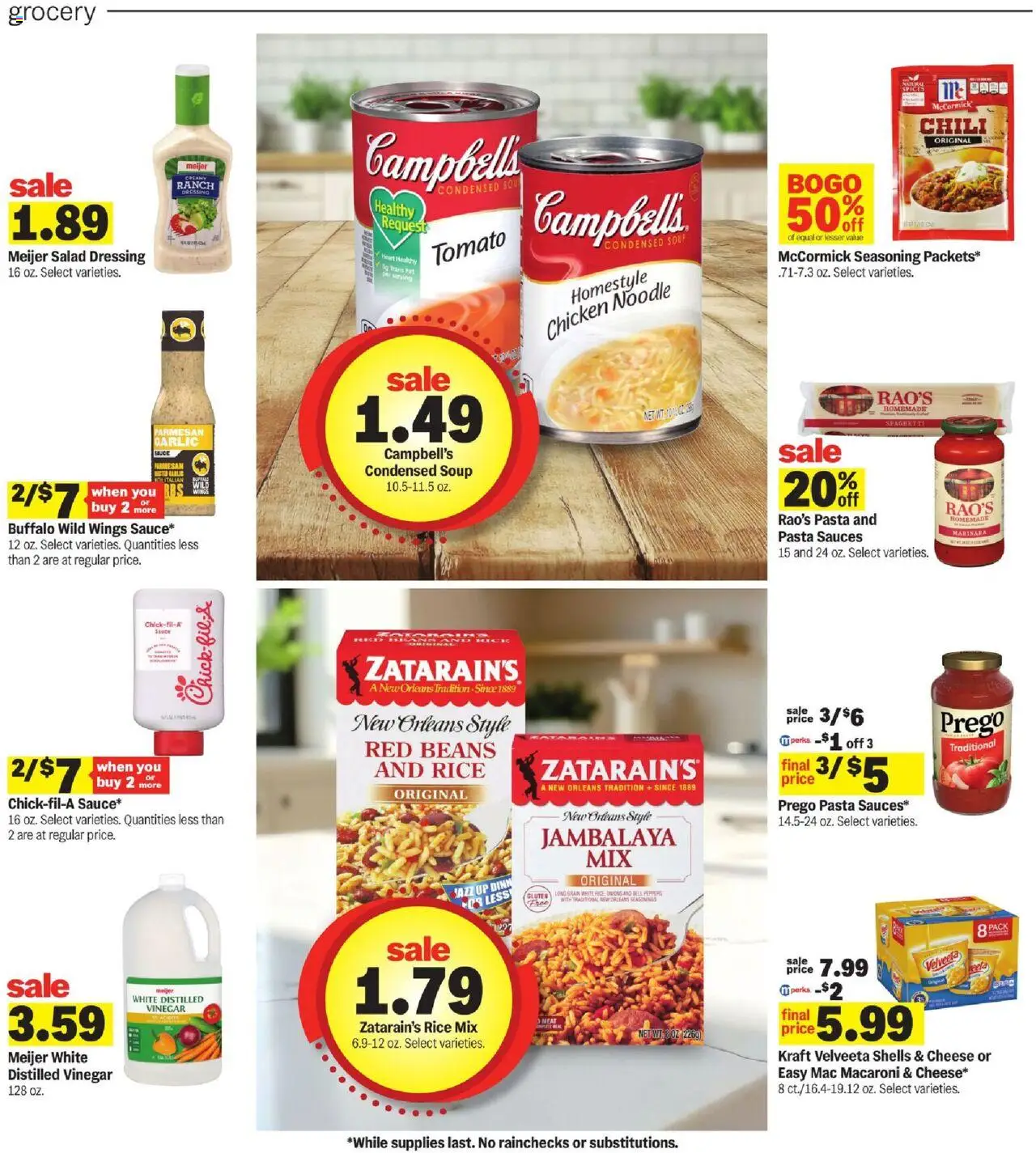 Meijer Weekly Ad - valid from 10.09.2025 | Page: 11 | Products: Vinegar, Peppers, Sauce, Garlic