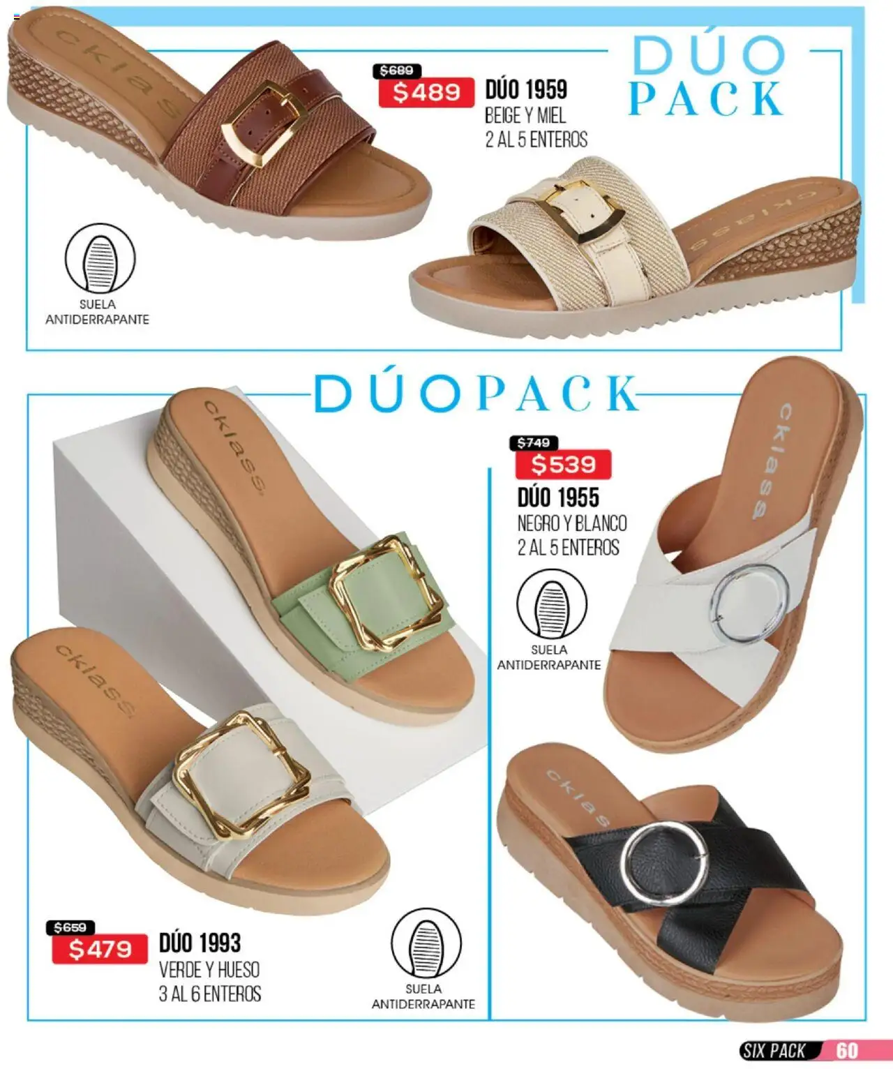 Nuevas ofertas de Cklass válidas en toda la República Mexicana desde el 22.09.2025. ¡Encuentra las mejores ofertas en Cklass - Catálogo Liquidación Ropa! | Página: 146