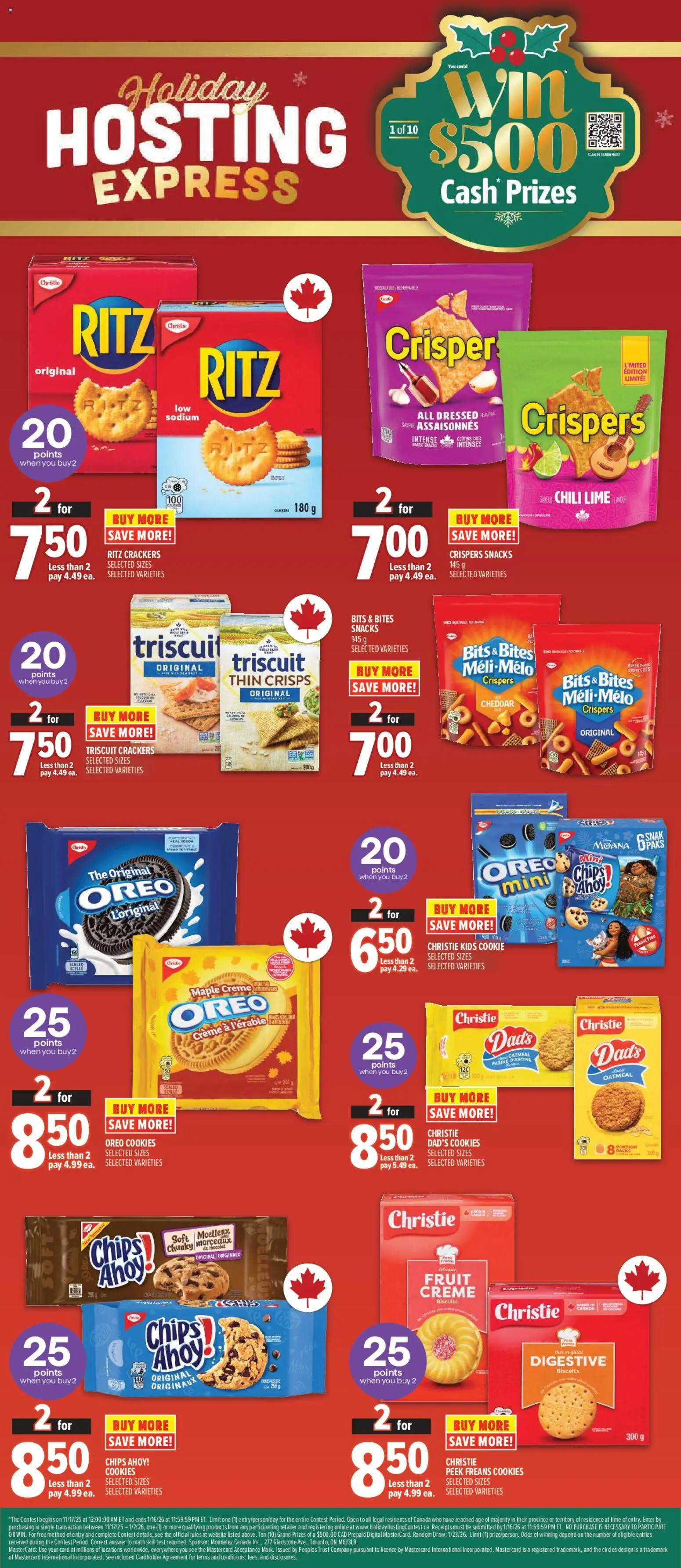 Metro flyer valid from 20.11.2025 | Page: 14 | Products: Chips, Cookies