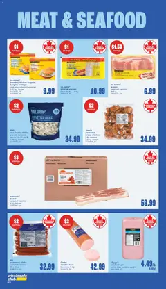 Preview of Wholesale Club weekly flyer / circulaire from shop Wholesale Club valid from 01.01.2026 | Page: 8 | Products: Ham, Chicken