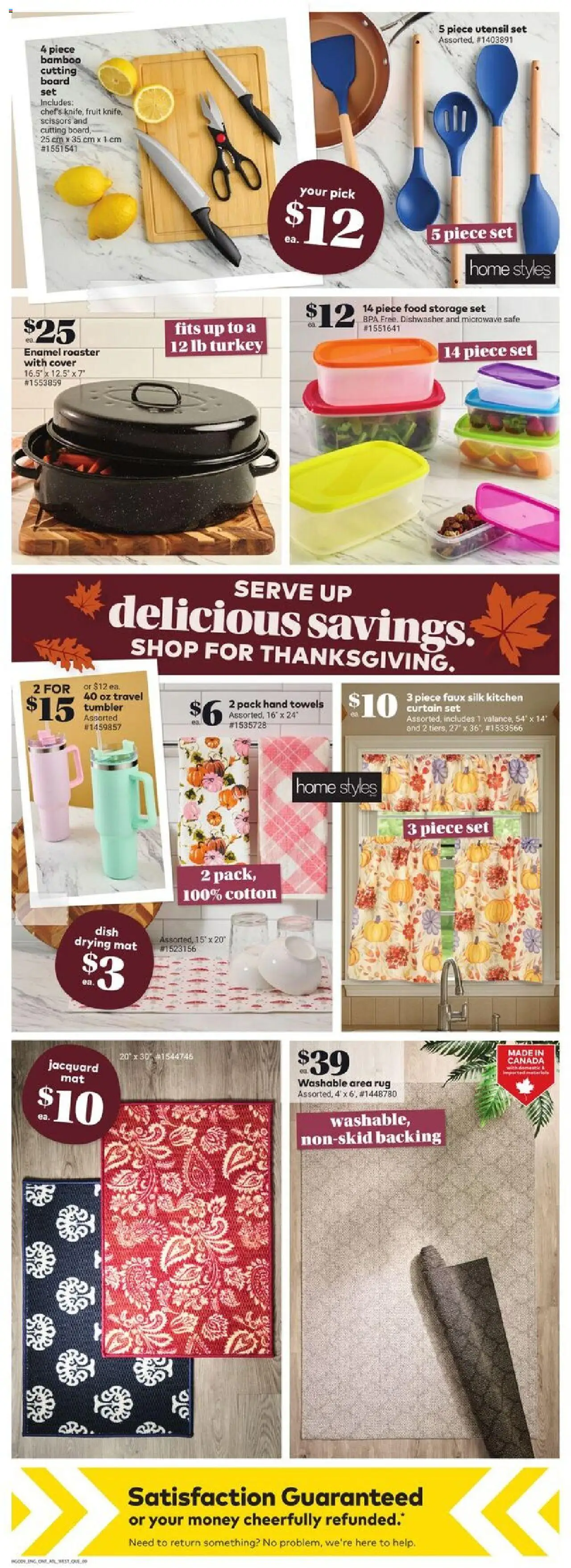 Giant Tiger flyer valid from 01.10.2025 | Page: 11 | Products: Turkey, Dishwasher