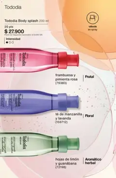 Vista previa Catálogo Natura Ciclo 16/2025 válido desde el 01.11.2025 | Página: 113 | Productos: Body, Pimienta, Limón, Té