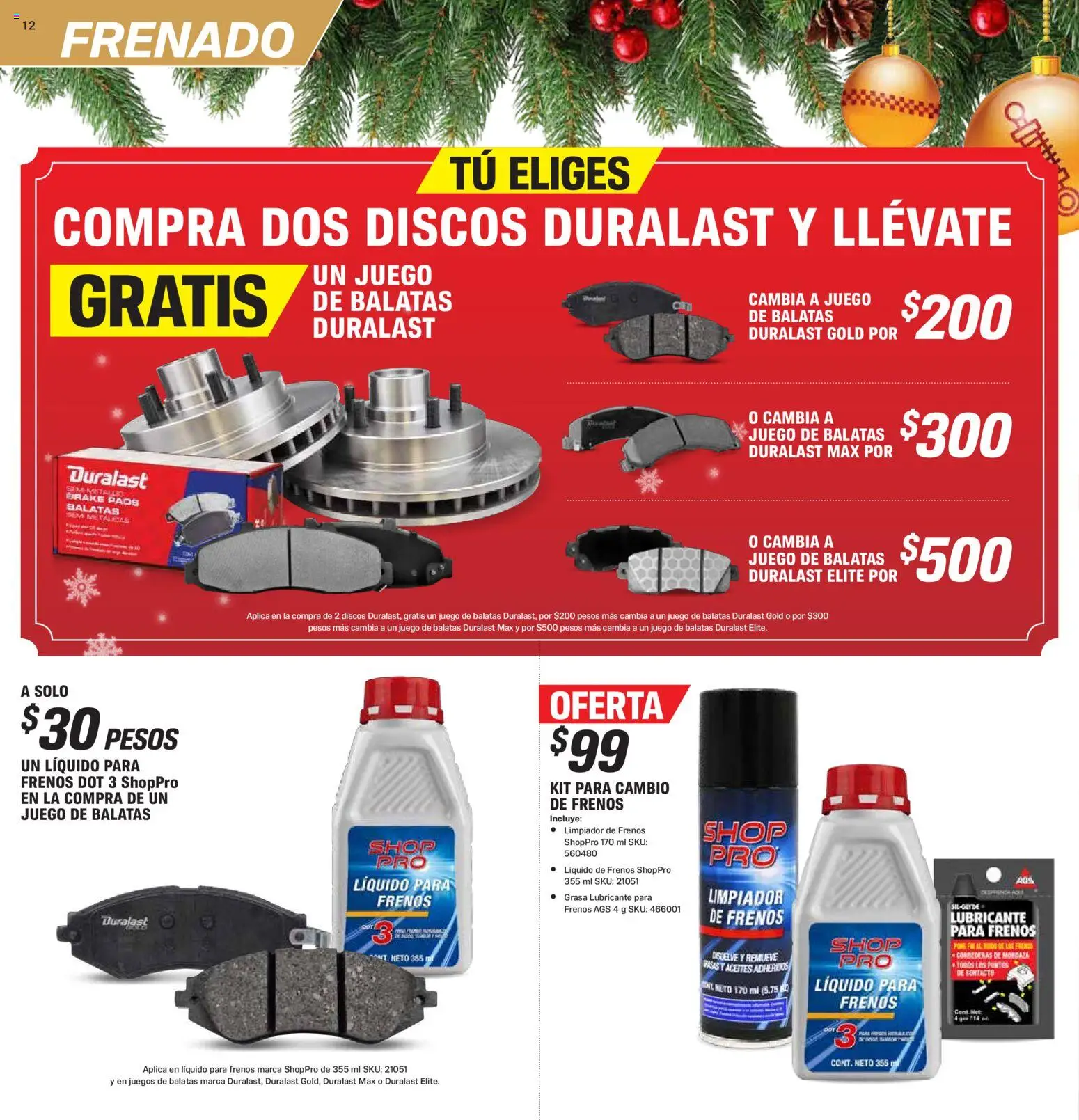 Nuevas ofertas de AutoZone válidas en toda la República Mexicana desde el 23.11.2025. ¡Encuentra las mejores ofertas en AutoZone catálogo! | Página: 12