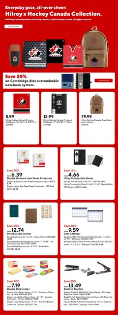 Preview of Staples weekly flyer / circulaire from shop Staples valid from 13.02.2026 | Page: 13