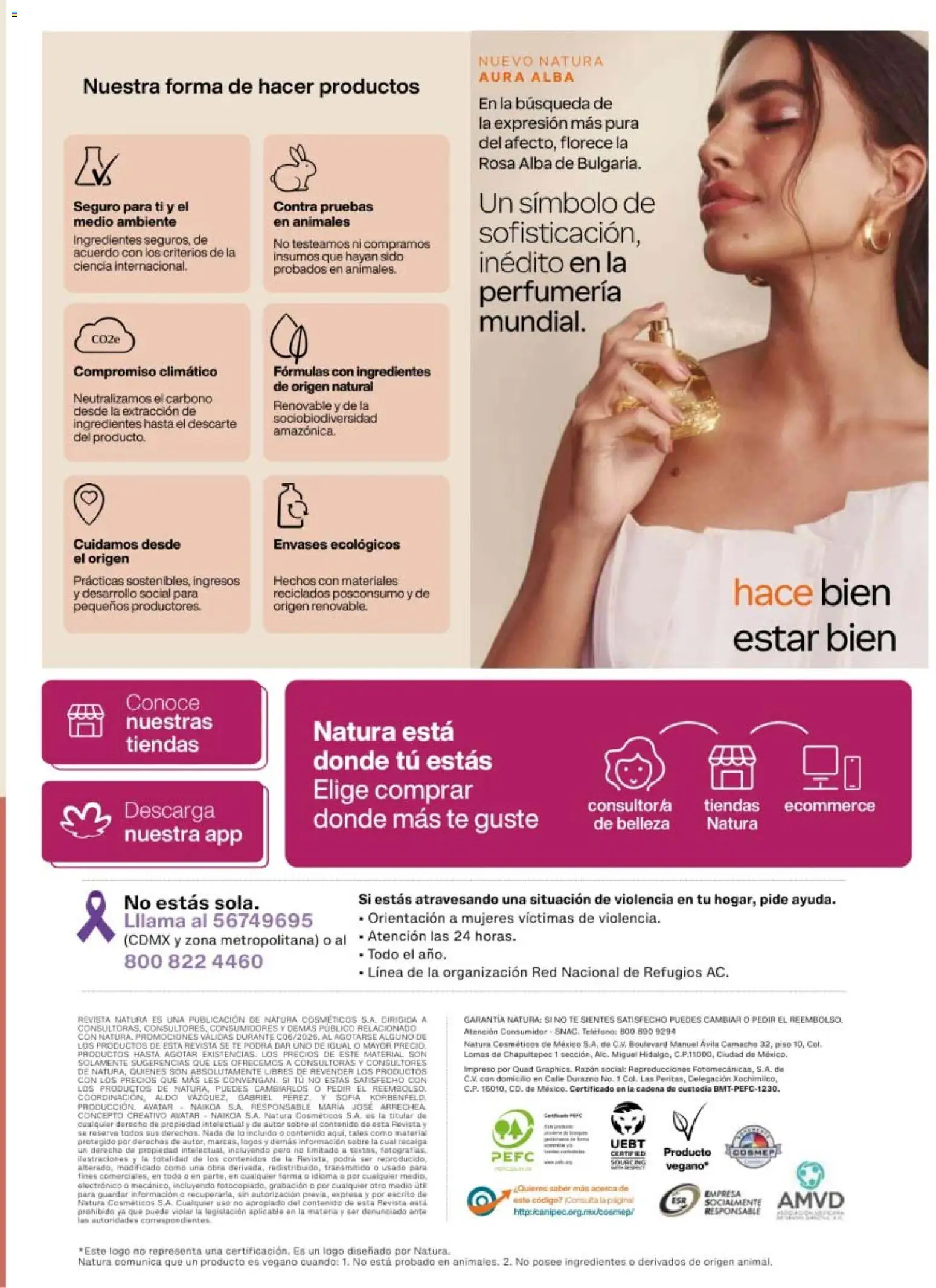 Nuevas ofertas de Natura válidas en toda la República Mexicana desde el 02.04.2026. ¡Encuentra las mejores ofertas en Natura campaña 6 2026! | Página: 171 | Productos: Durazno, Té, Teléfono, Cadena