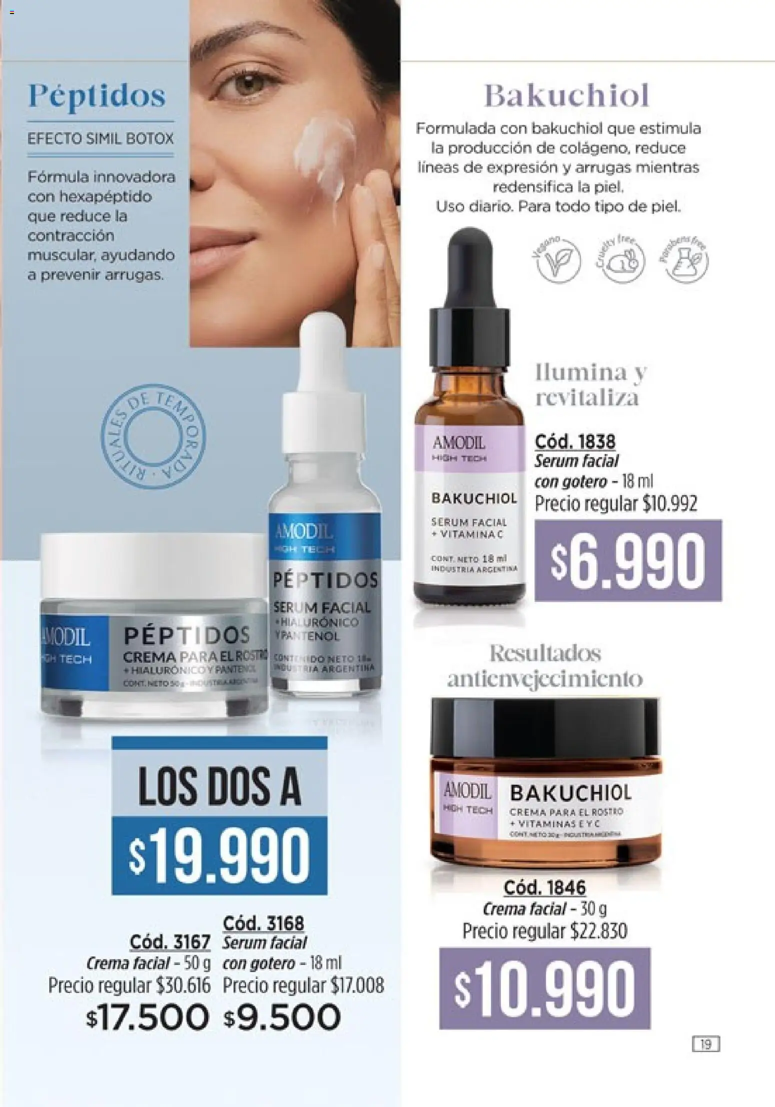 modil - Campaña 7 │ válido desde el 20.03.2026 | Página: 19 | Productos: Vitaminas, Serum, Crema