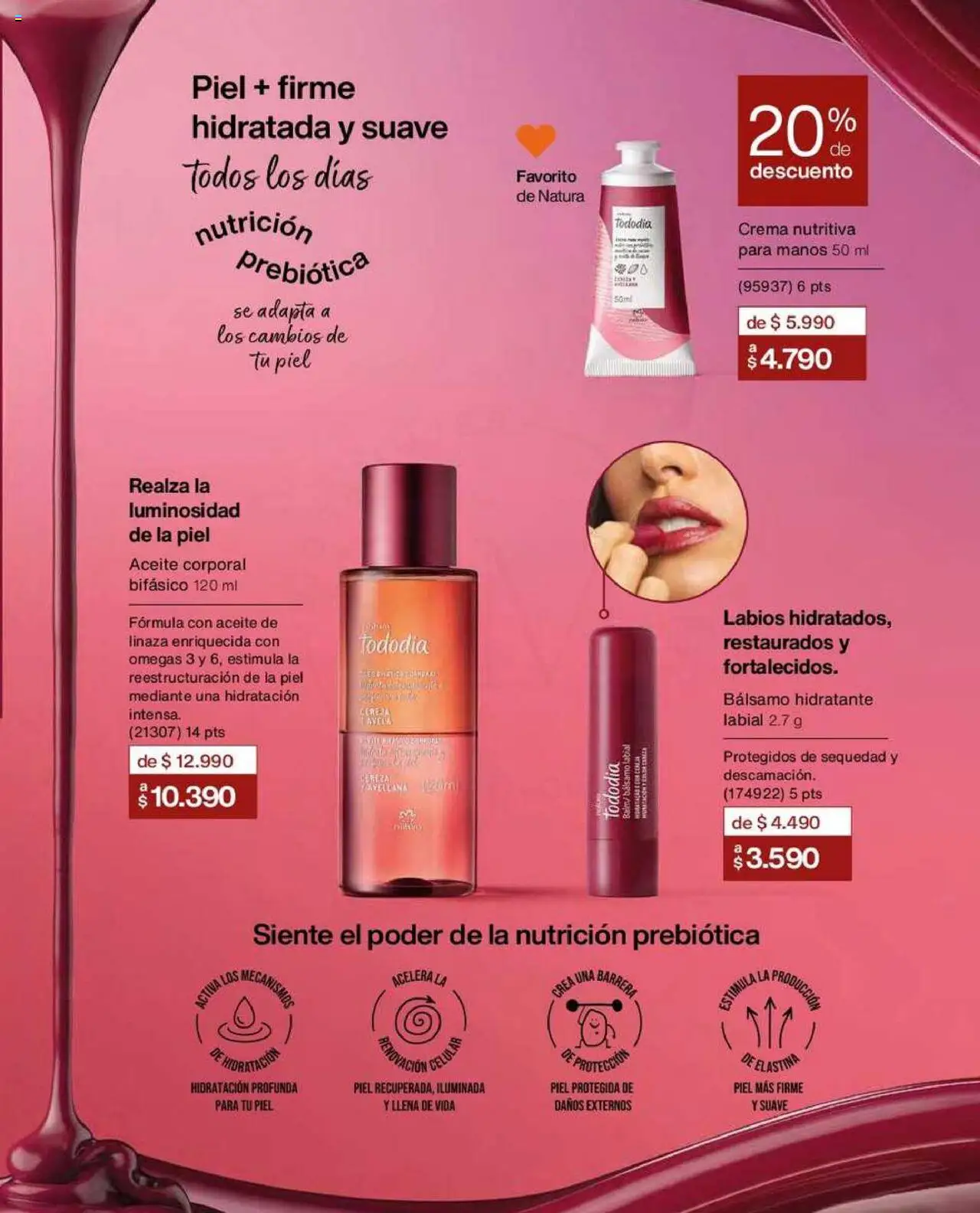 Natura catálogo │ válido desde el 22.07.2025 | Página: 106 | Productos: Bálsamo, Labial, Aceite, Crema