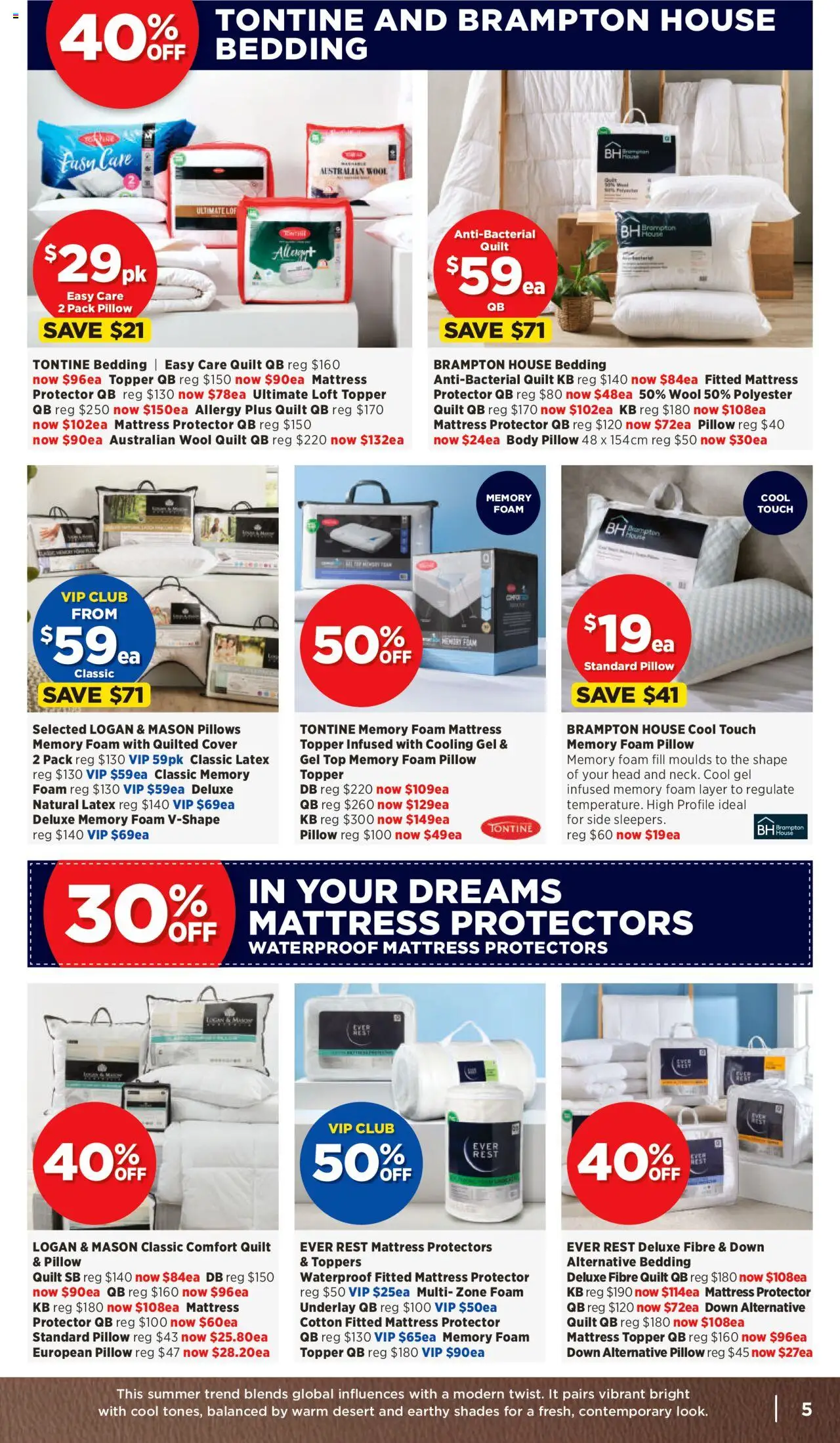 Spotlight catalogue - valid from 15.10.2025 | Page: 5 | Products: Mattress, Pillow, Allergy