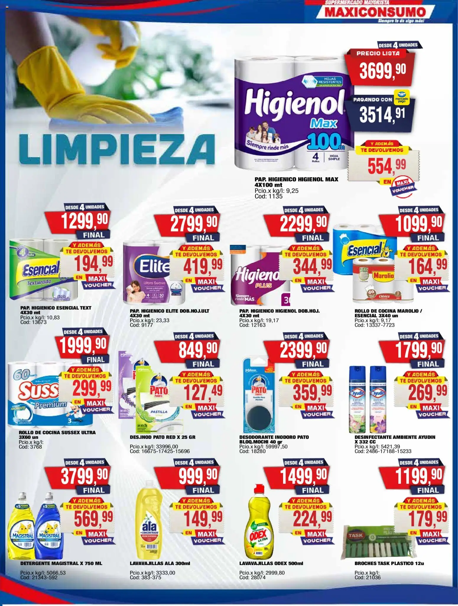 Musimundo catálogo │ válido desde el 27.10.2025 | Página: 23 | Productos: Cocina, Lavavajillas, Detergente, Té