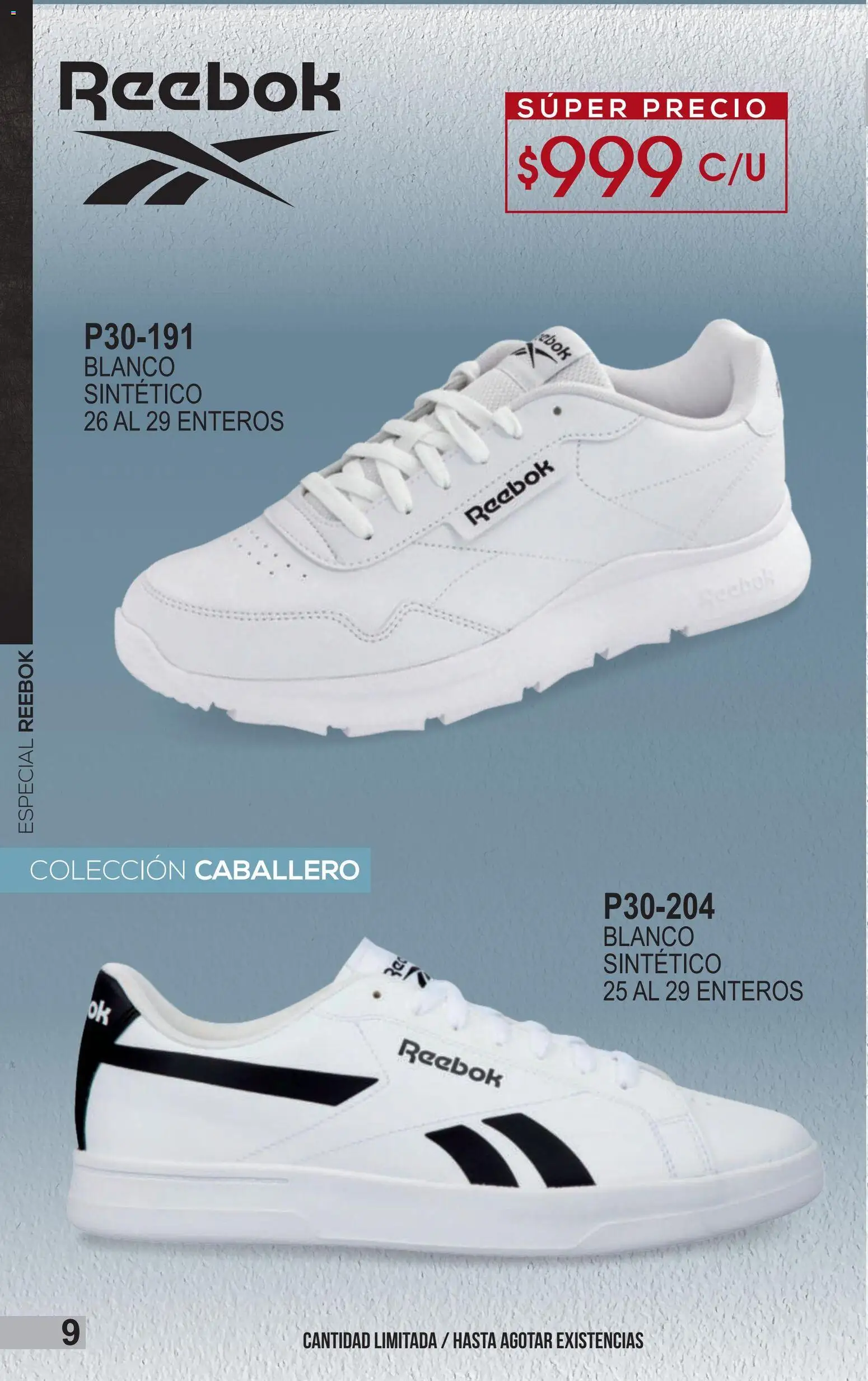 Nuevas ofertas de Cklass válidas en toda la República Mexicana desde el 02.01.2026. ¡Encuentra las mejores ofertas en Cklass catálogo Especial Reebok & Adidas! | Página: 10