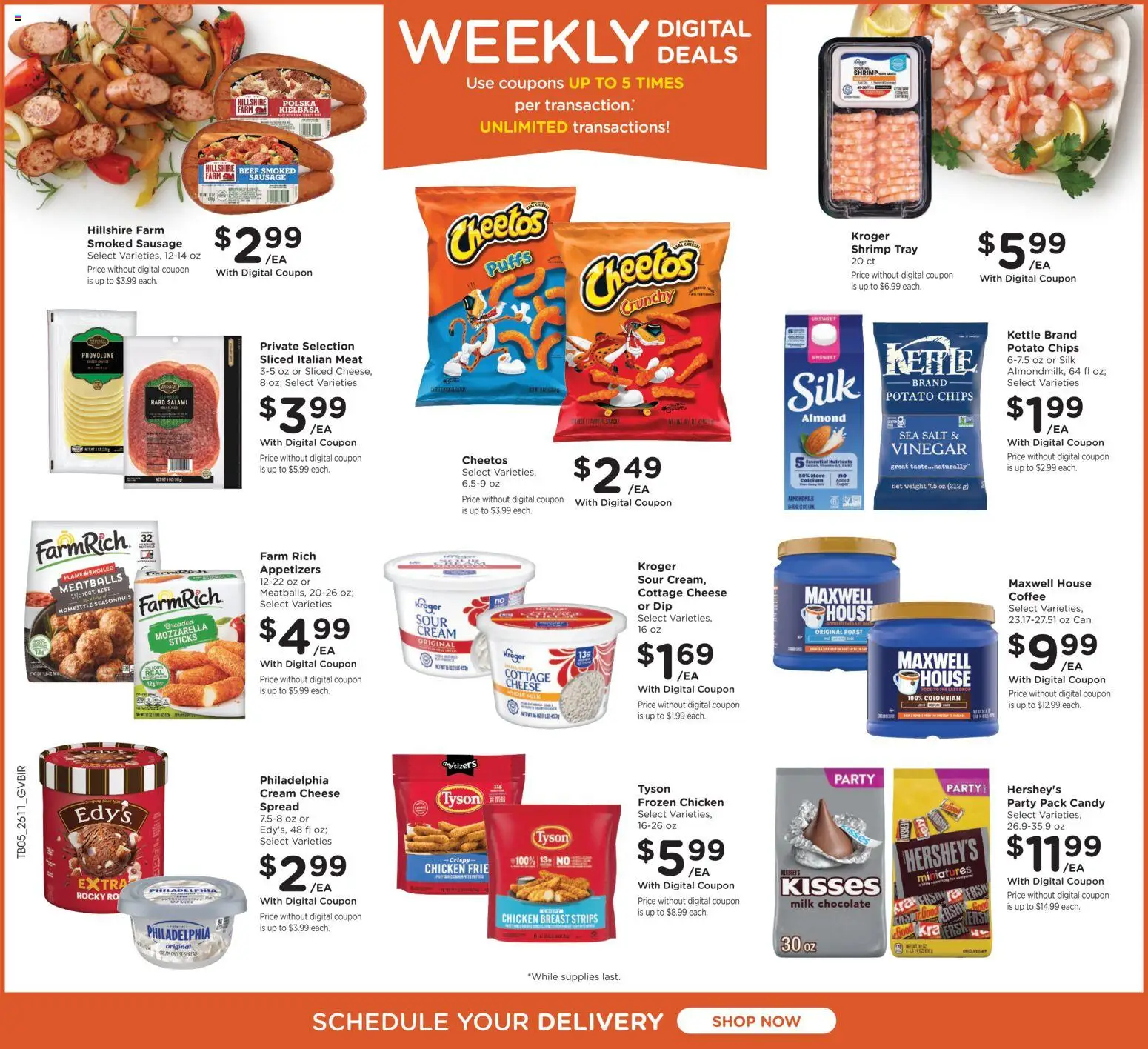 Kroger Ad - valid from 15.04.2026 | Page: 2 | Products: Vinegar, Box, Coffee, Weight