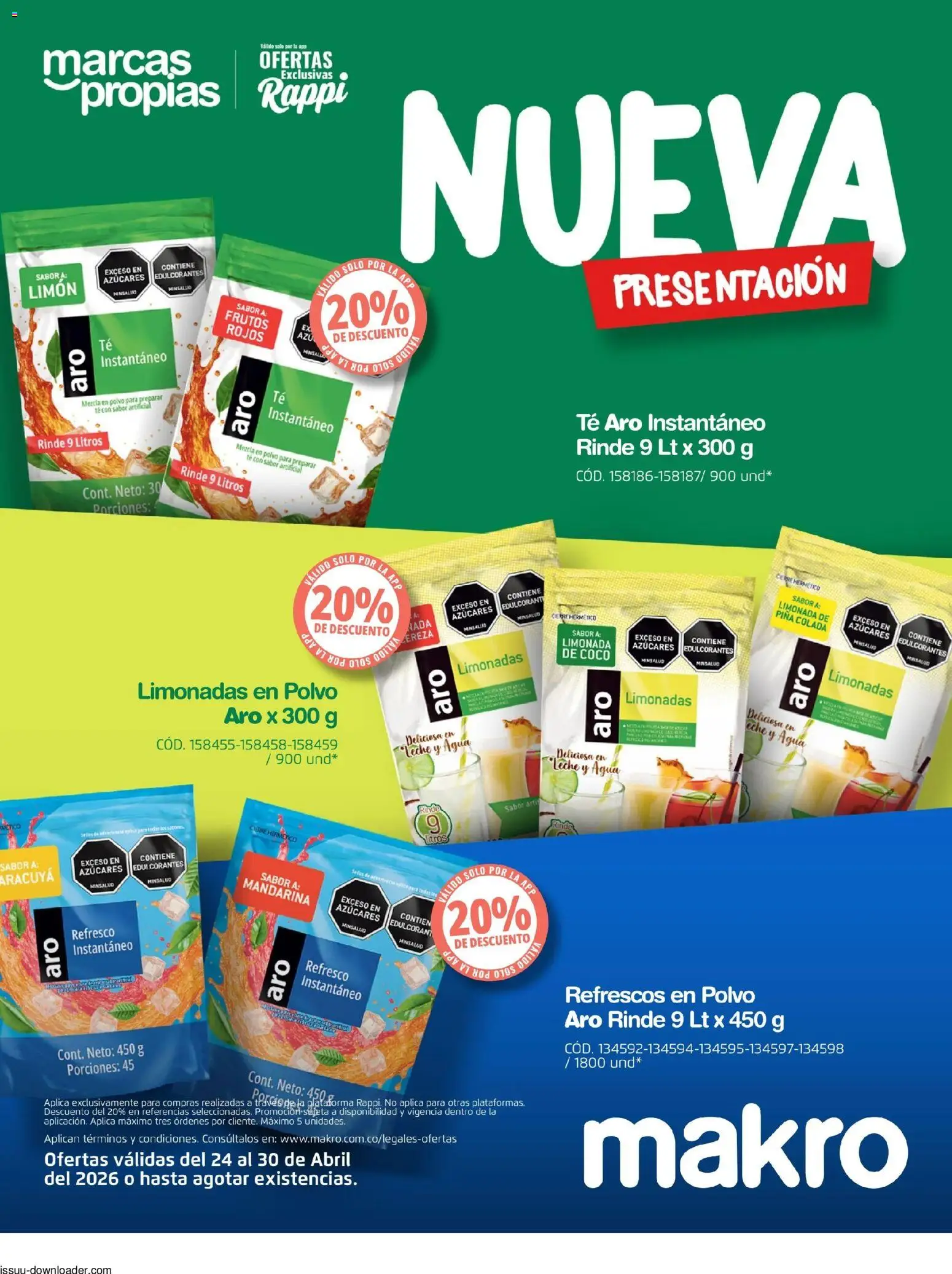 Makro revista - valida desde el 24.04.2026 | Página: 20