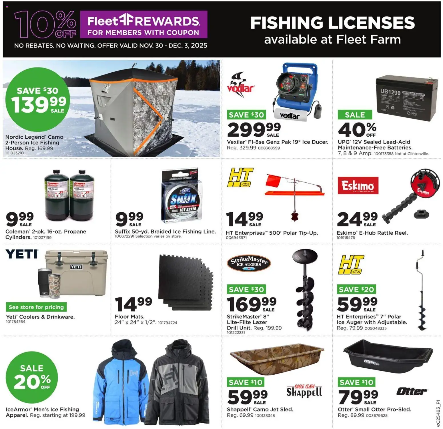 Mills Fleet Farm Cyber Week - valid from 30.11.2025 | Page: 9 | Products: Battery