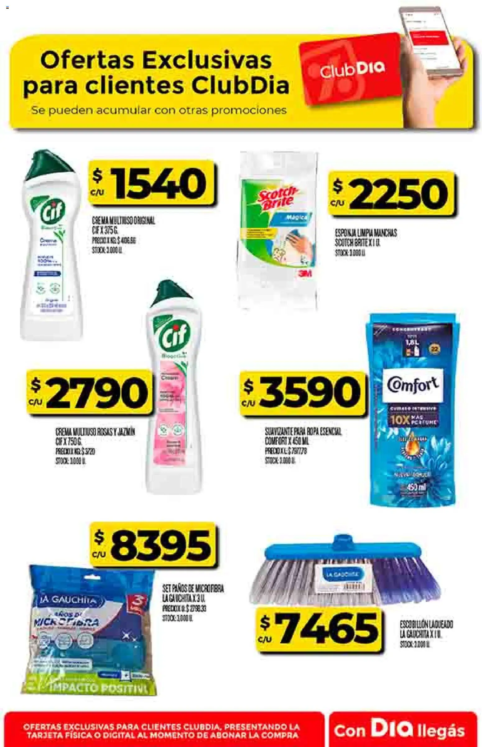 Supermercado DIA Ofertas │ válido desde el 02.01.2026 | Página: 50 | Productos: Esponja, Ropa, Suavizante, Crema