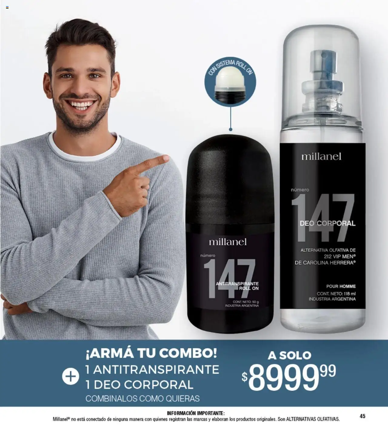 Millanel catálogo │ válido desde el 23.06.2025 | Página: 45 | Productos: Antitranspirante