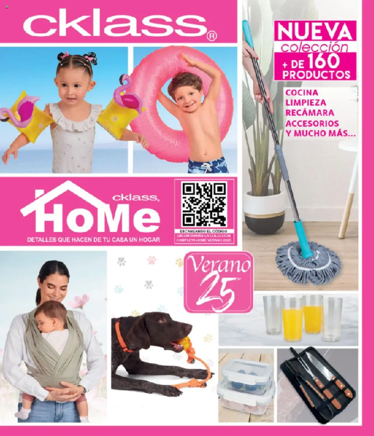 Nuevas ofertas de Cklass válidas en toda la República Mexicana desde el 07.03.2025. ¡Encuentra las mejores ofertas en Cklass catálogo Home Complemento Verano! | Página: 1 | Productos: Cocina