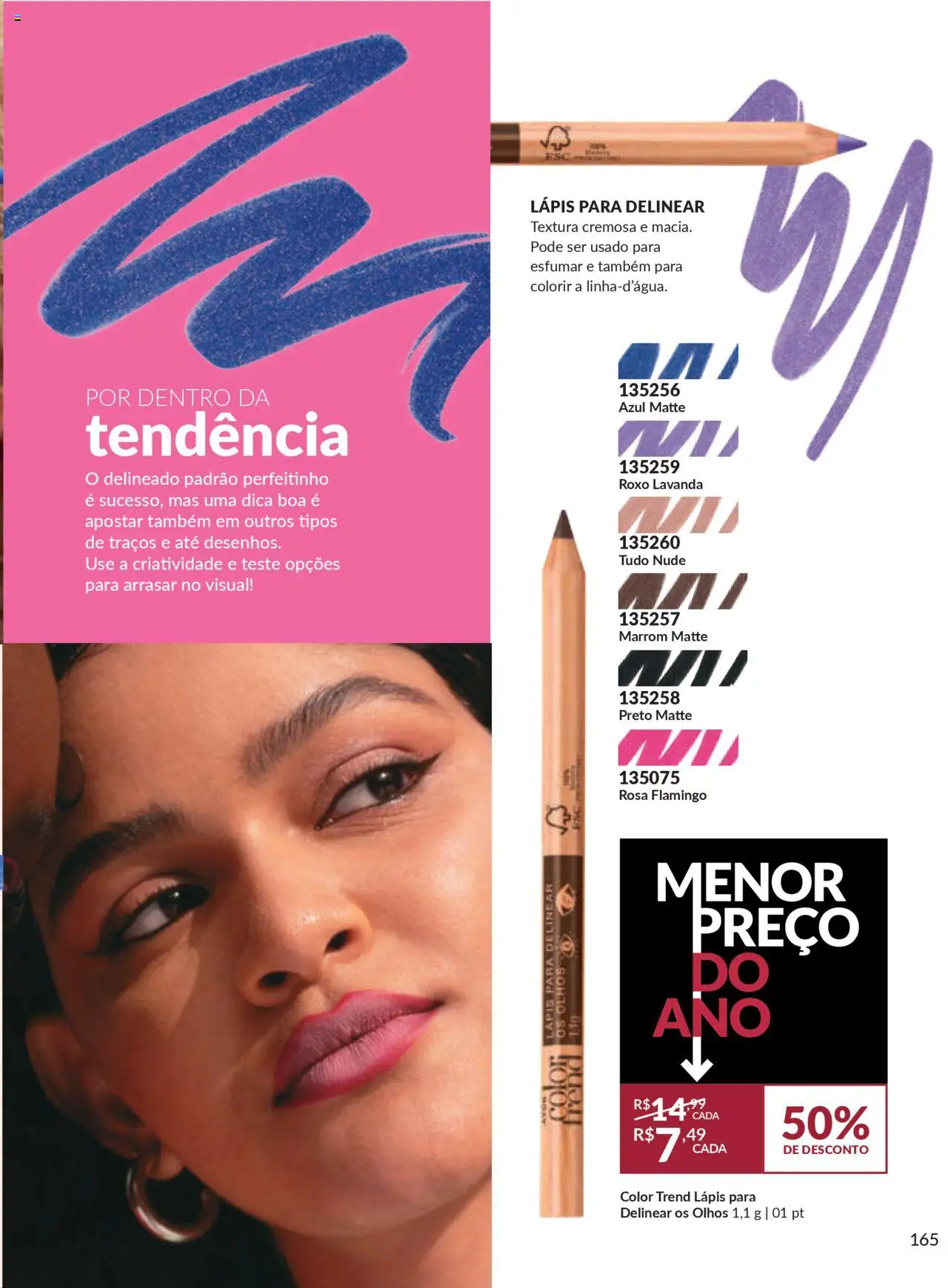 Avon Folheto - válido de 07.10.2025 | Página: 165 | Produtos: Lápis