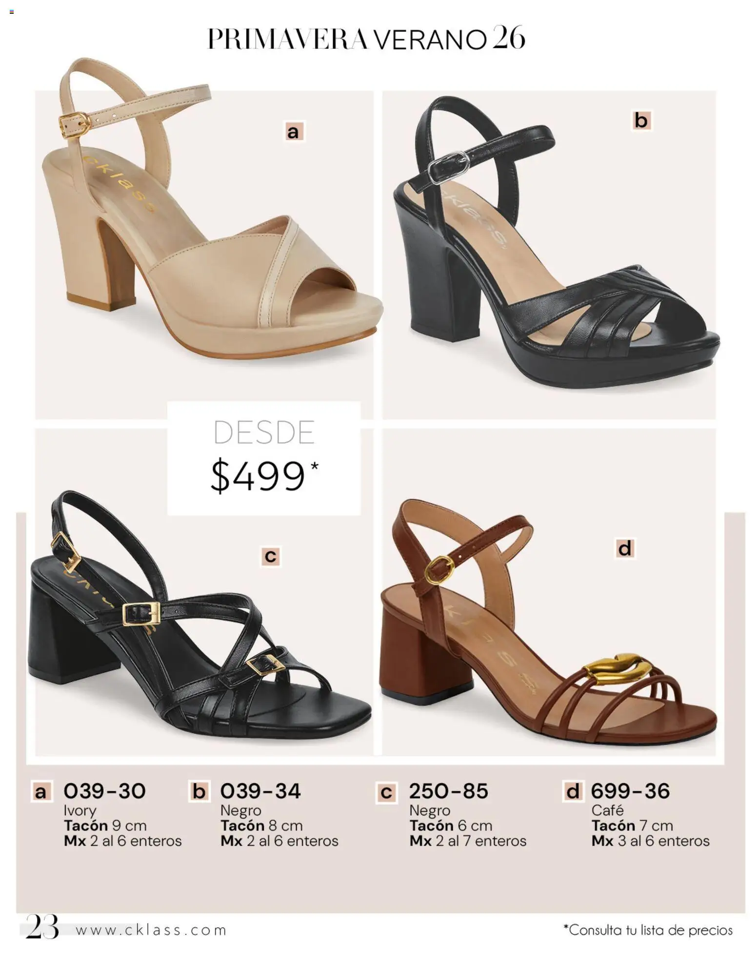 Nuevas ofertas de Cklass válidas en toda la República Mexicana desde el 02.01.2026. ¡Encuentra las mejores ofertas en Cklass catálogo Gala & Glamour! | Página: 55 | Productos: Café