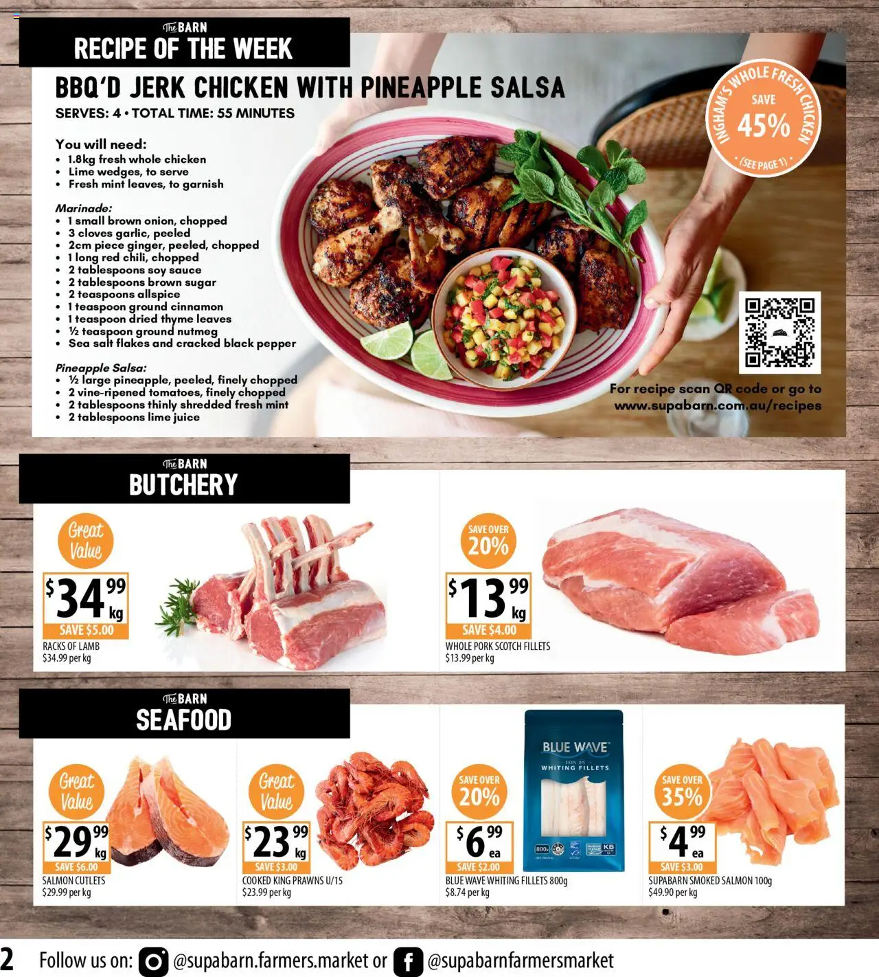 Supabarn catalogue - valid from 15.10.2025 | Page: 2 | Products: Lamb, Sugar, Seafood, Lime