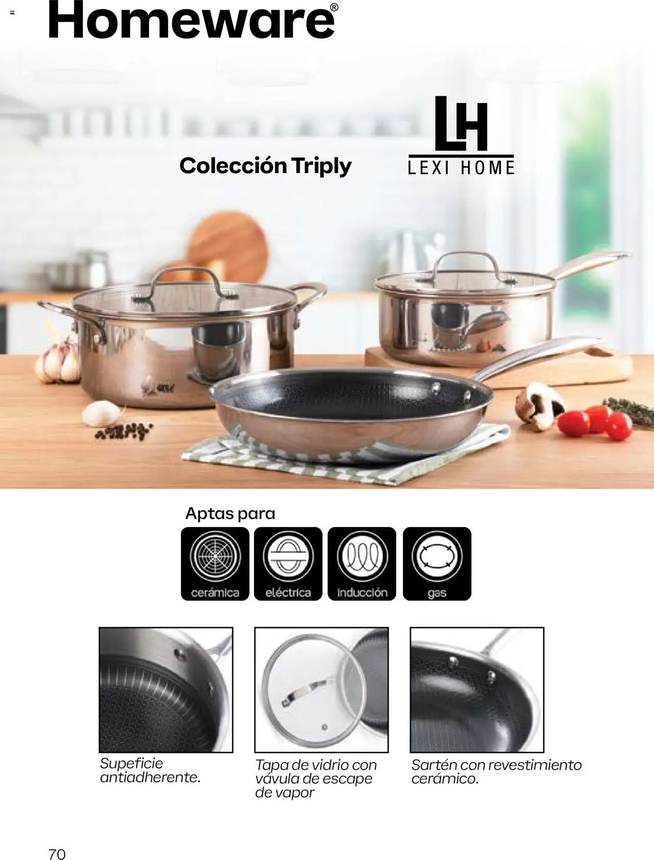 Tupperware Folleto │ válido desde el 08.09.2025 | Página: 71 | Productos: Sartén