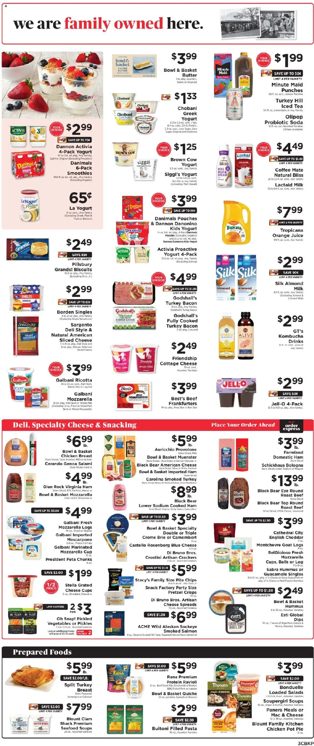 ShopRite Weekly Ad - NJ - valid from 07.09.2025 | Page: 4 | Products: Coffee, Juice, Pork, Chips
