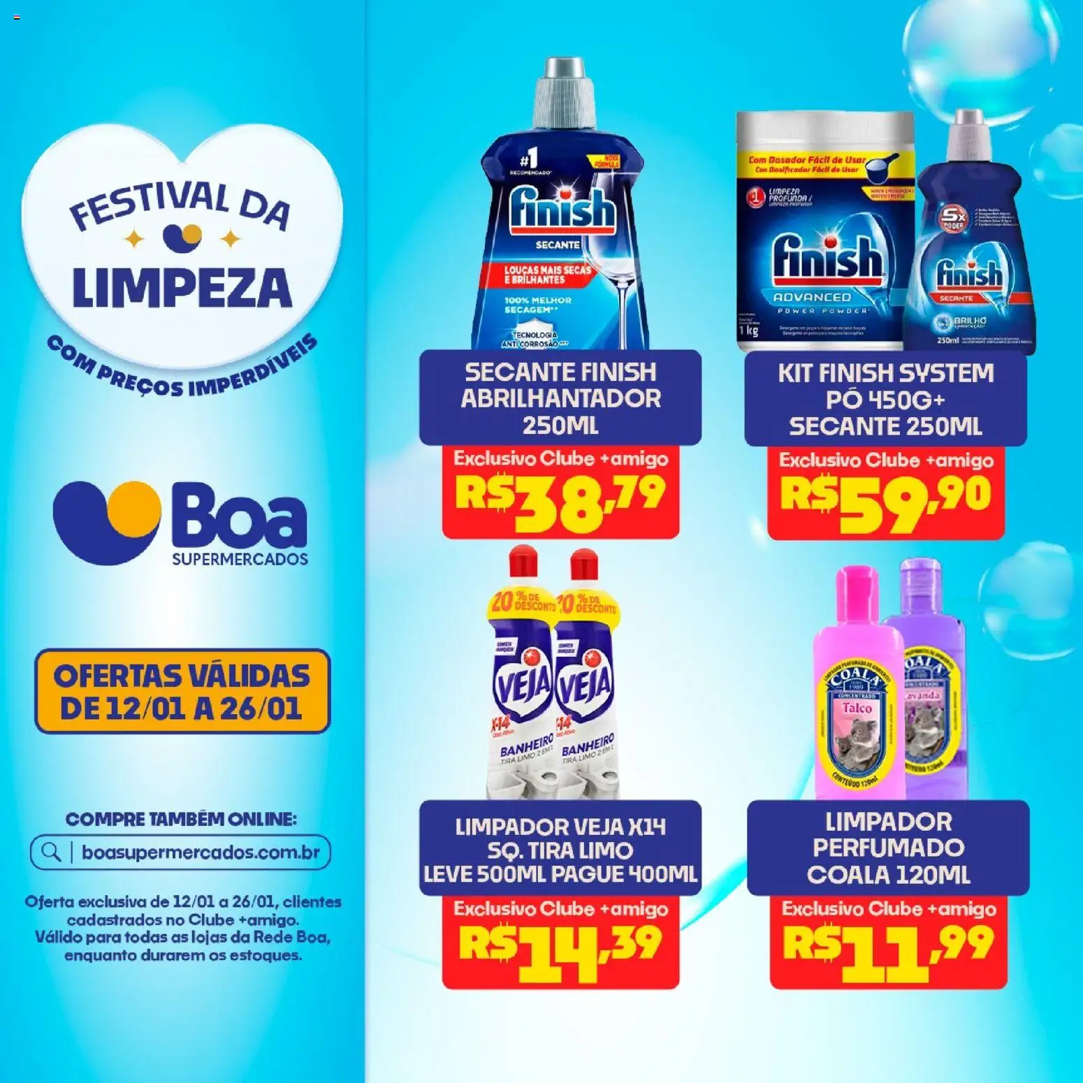 Boa Supermercados Folheto - válido de 12.01.2026 | Página: 10 | Produtos: Talco, Pó, Abrilhantador