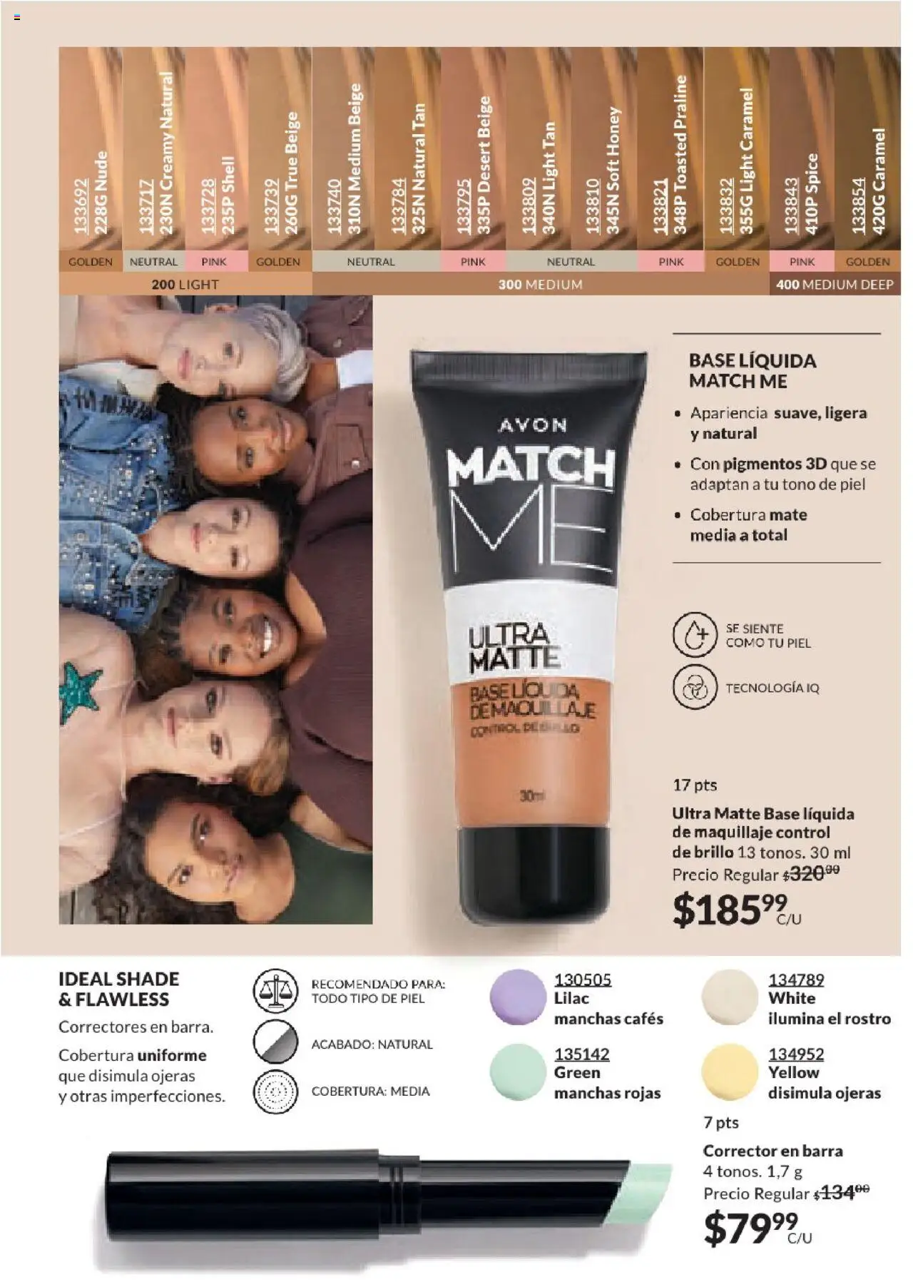 Nuevas ofertas de AVON válidas en toda la República Mexicana desde el 17.03.2025. ¡Encuentra las mejores ofertas en AVON campaña 7 2025! | Página: 26 | Productos: Brillo, Barra, Mate, Corrector