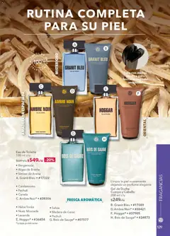 Vista previa de Yves Rocher campaña 6 2026, nuevo folleto de la tienda, válido en México a partir del 21.04.2026 | Página: 131 | Productos: Nuez, Perfume, Eau de toilette, Gel de ducha