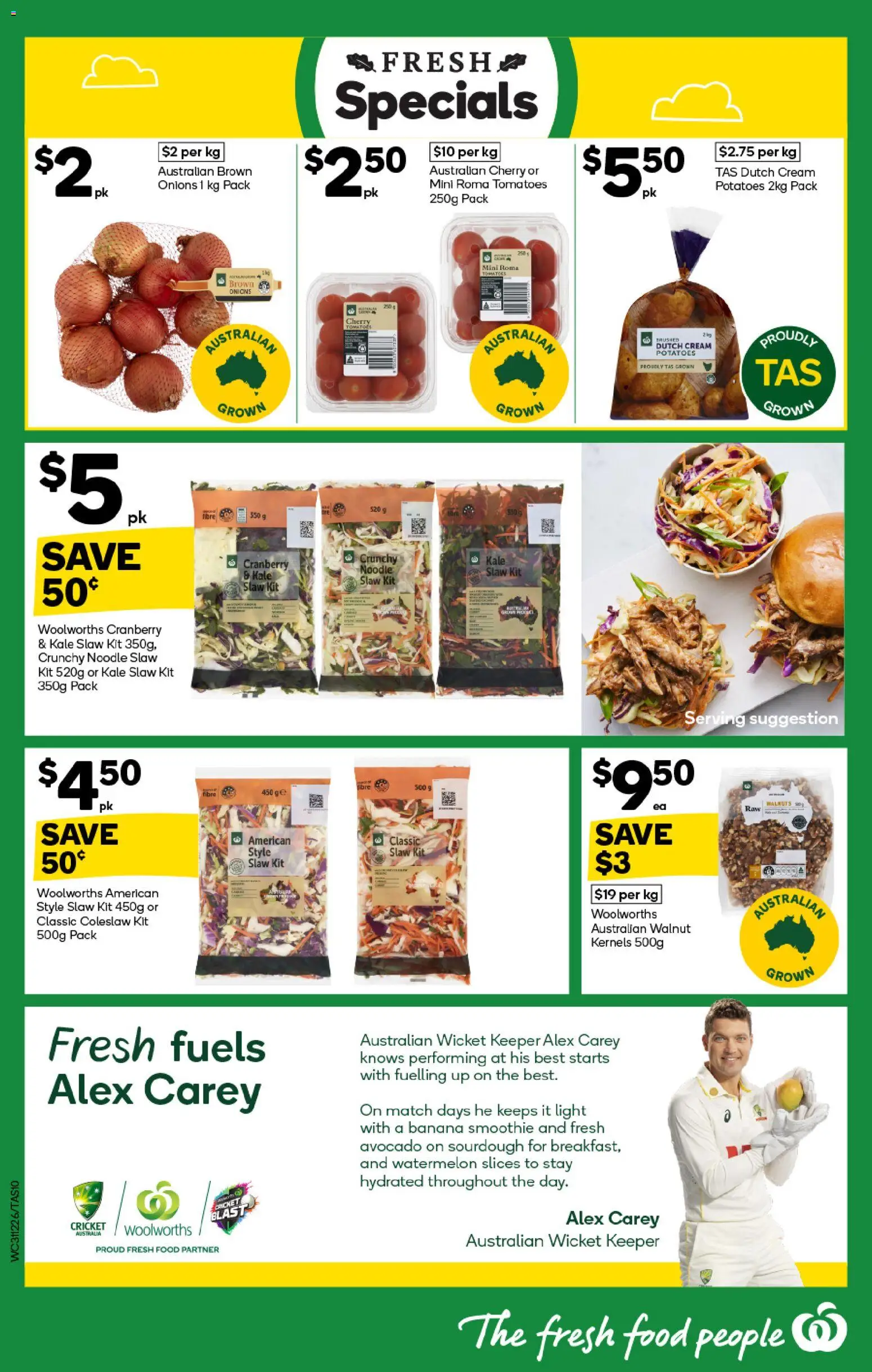 Woolworths catalogue - valid from 31.12.2025 | Page: 10 | Products: Light, Tomatoes, Potatoes, Onions