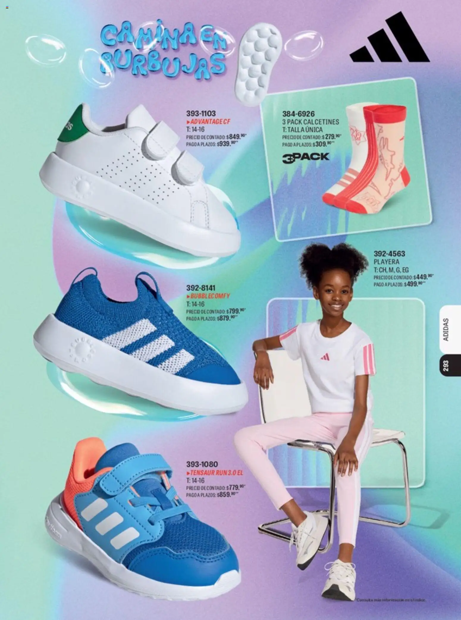 Nuevas ofertas de Andrea válidas en toda la República Mexicana desde el 15.04.2026. ¡Encuentra las mejores ofertas en Andrea catálogo Lo mejor en marcas! | Página: 244 | Productos: Playera