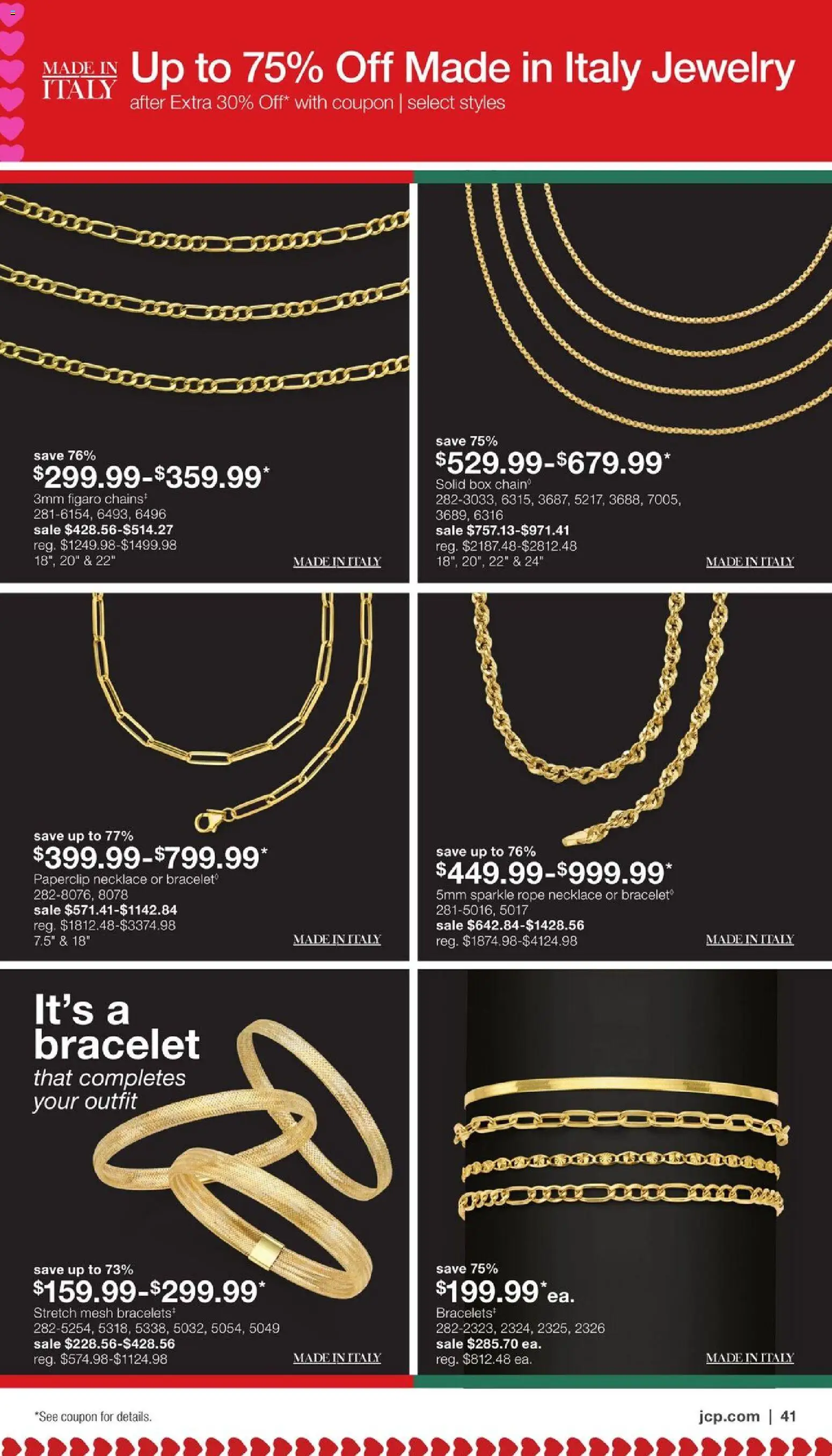 JCPenney Valentine’s Day Jewelry Sale - valid from 17.01.2026 | Page: 40 | Products: Box
