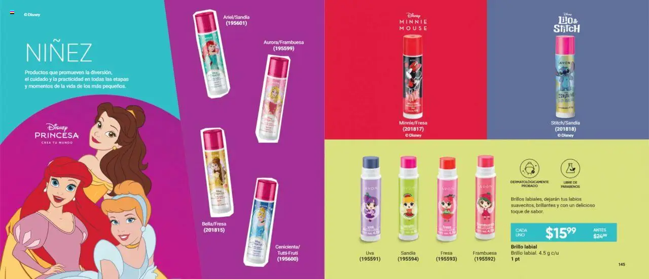 Nuevas ofertas de AVON válidas en toda la República Mexicana desde el 11.07.2025. ¡Encuentra las mejores ofertas en AVON casa & Estilo 11 2025! | Página: 73 | Productos: Fresa, Sandía, Brillo, Uva