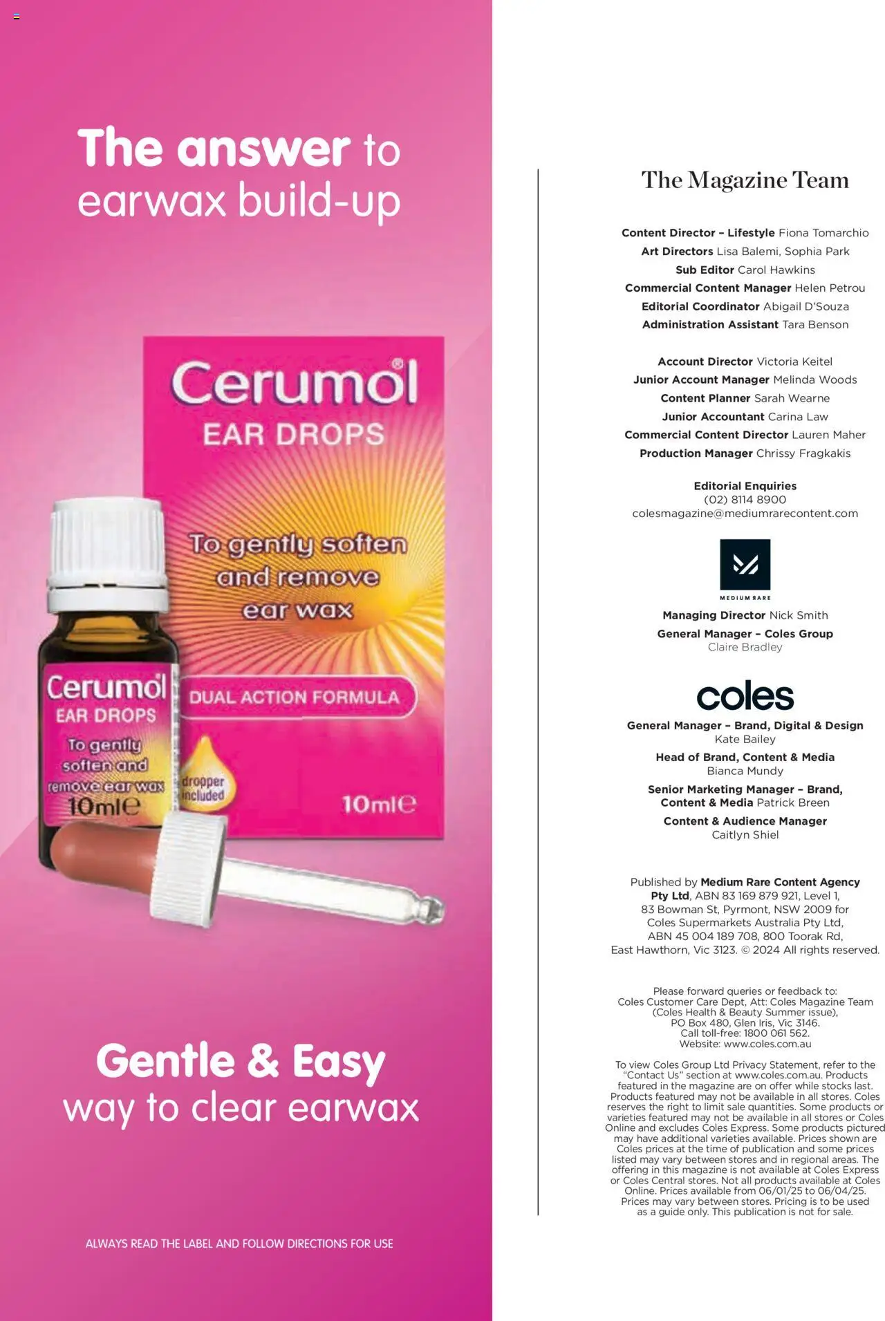 Coles catalogue - valid from 06.01.2025 | Page: 4 | Products: Box, Digital