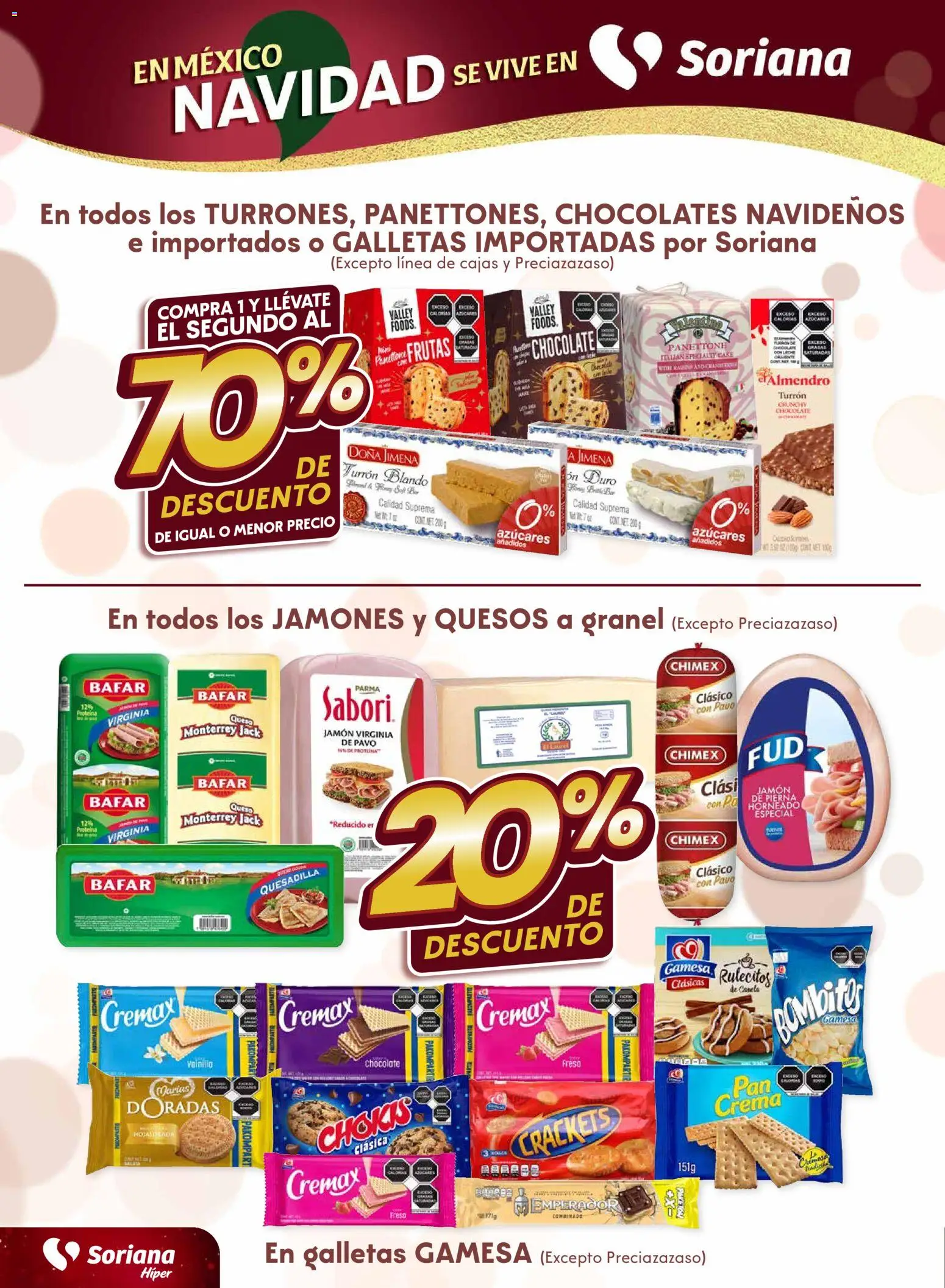 Nuevas ofertas de Soriana válidas en toda la República Mexicana desde el 04.12.2025. ¡Encuentra las mejores ofertas en Soriana - Fin de Semana Híper: Juárez! | Página: 2