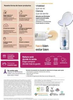 Vista previa de Natura campaña 7 2026, nuevo folleto de la tienda, válido en México a partir del 24.04.2026 | Página: 162 | Productos: Durazno, Teléfono, Sobre, Cadena