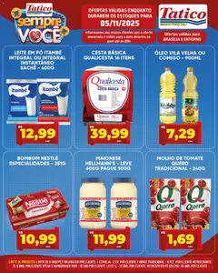Tatico - Ofertas Fim de Semana - Pré-Visualização do folheto da loja Tatico, válido de 06.11.2025 | Página: 27 | Produtos: Leite, Cesta, Refrigerante, Soja