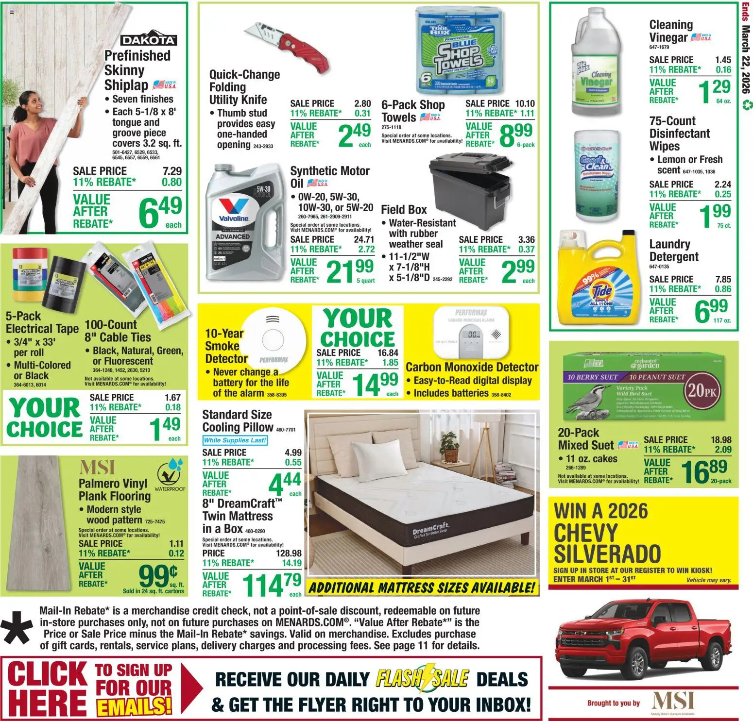 Menards - Weekly Ad - valid from 11.03.2026 | Page: 19