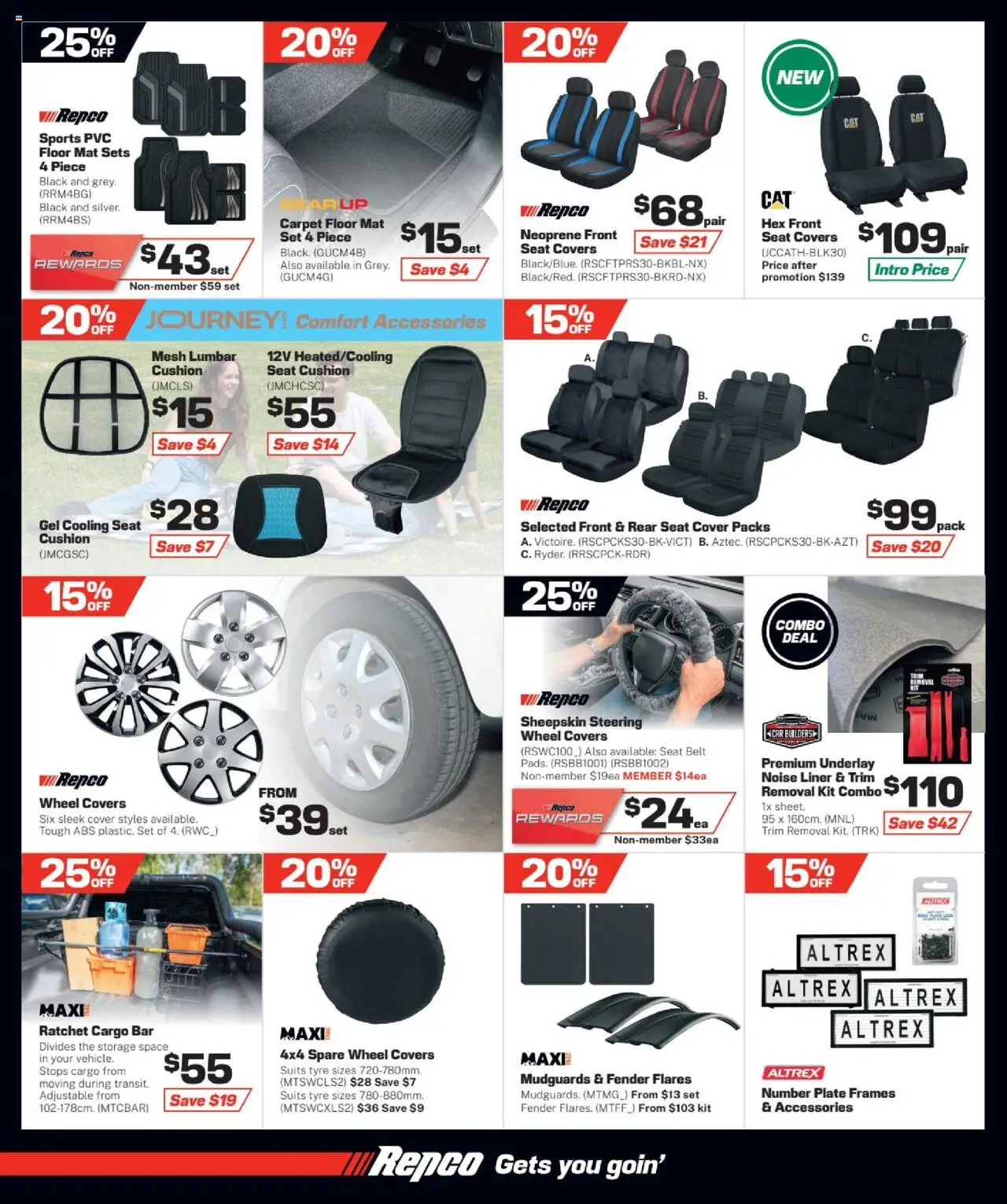 Repco catalogue - valid from 15.10.2025 | Page: 12 | Products: Cushion, Carpet, Sheepskin, Accessories