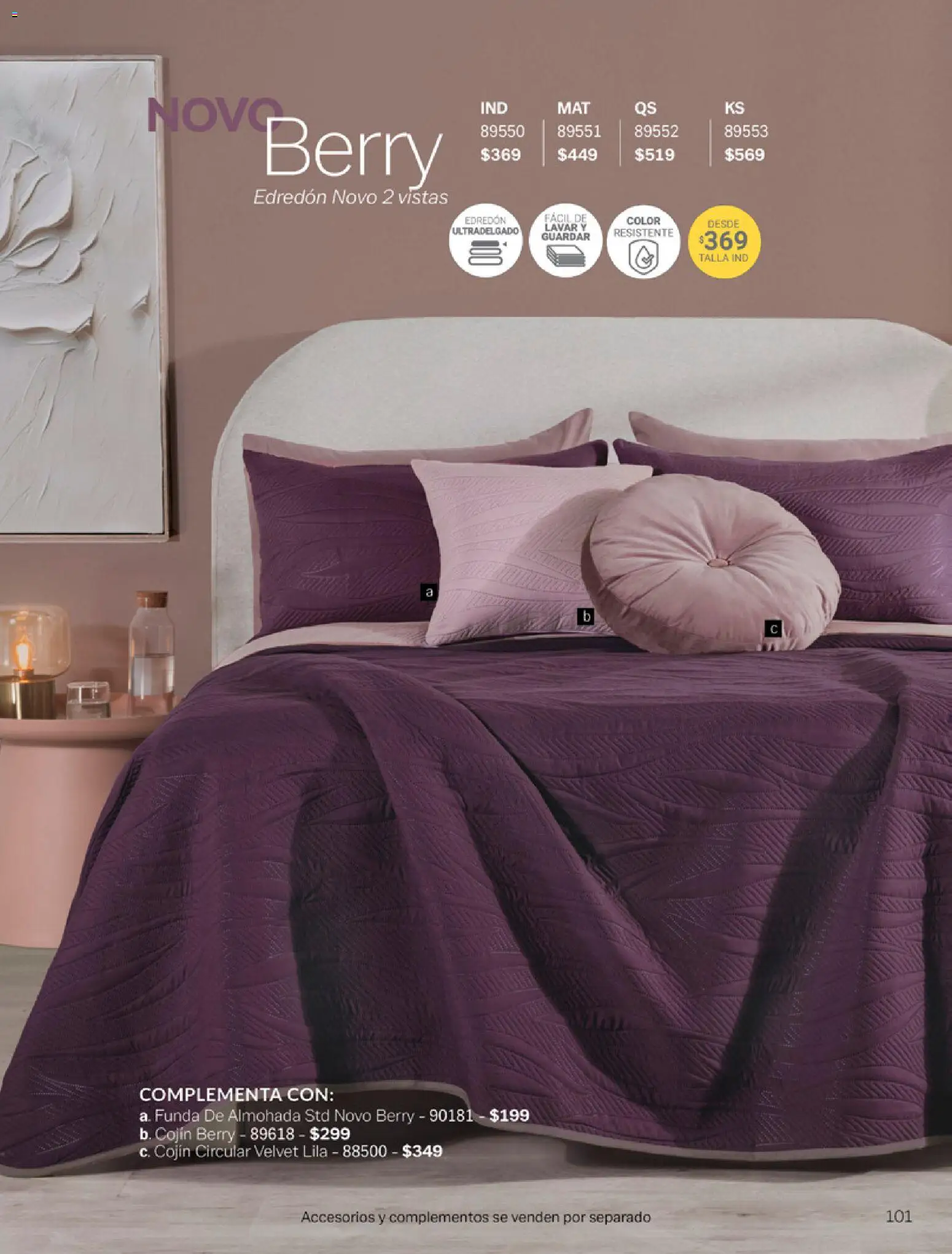 Nuevas ofertas de Vianney válidas en toda la República Mexicana desde el 06.03.2026. ¡Encuentra las mejores ofertas en Vianney catálogo Tu hogar, nuestra pasión! | Página: 103 | Productos: Funda, Funda de almohada, Almohada