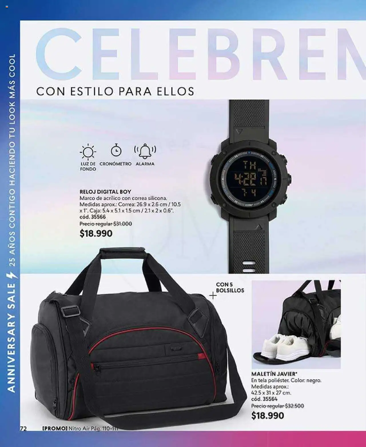 Catálogo CyZone Campaña 10 │ válido desde el 02.06.2025 | Página: 72 | Productos: Maletin, Alarma, Caja, Reloj