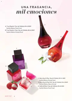 Vista previa de True Passion Eau de Toilette, Eau de Toilette, 60 ml, Familia Olfativa: Floral Frutal, nuevo folleto de la tienda, válido en México a partir del 01.09.2025 | Página: 8 | Productos: Eau de toilette