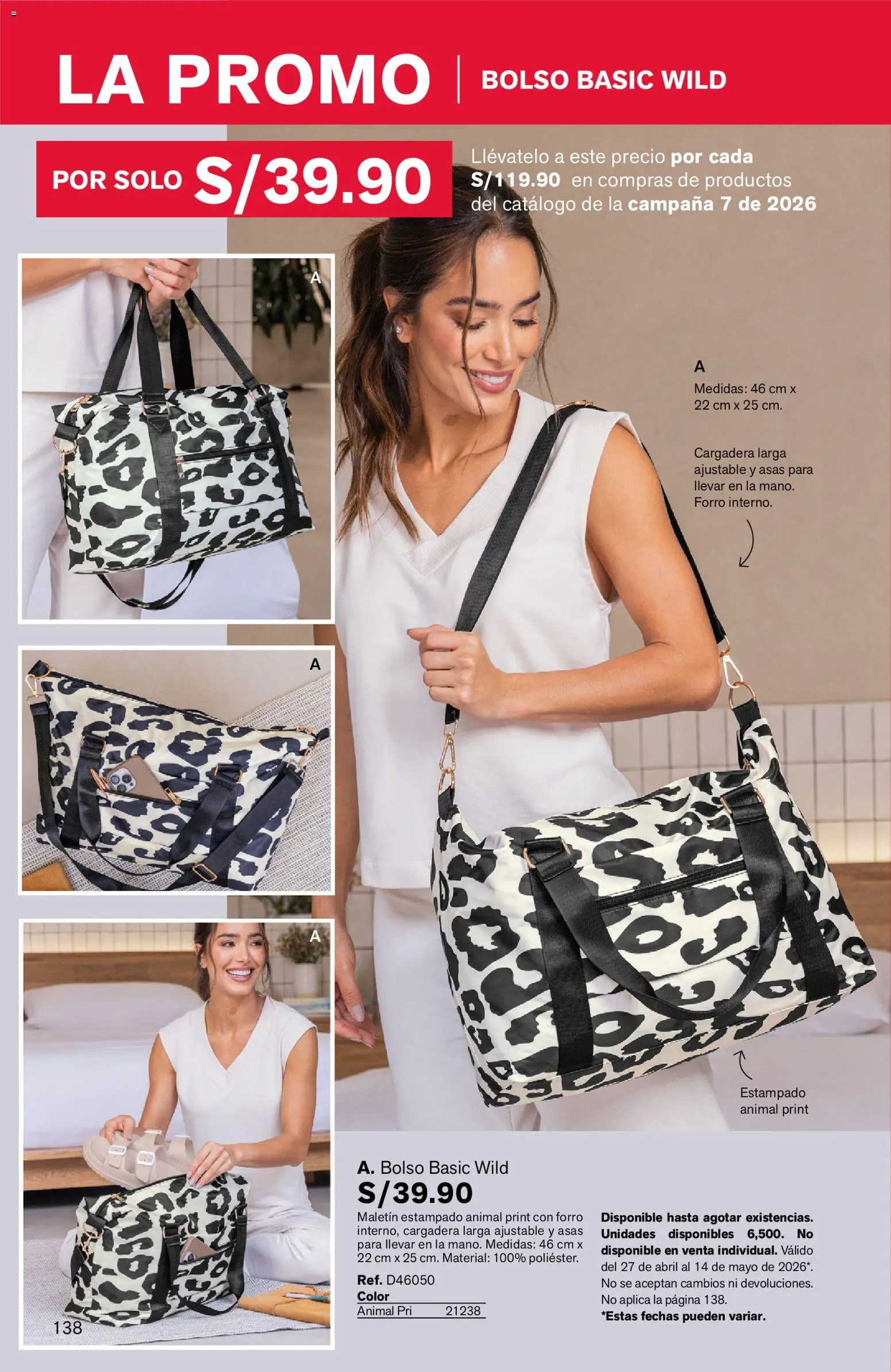 Catálogo Leonisa válido desde 27.04.2026 | Página: 138 | Productos: Bolso