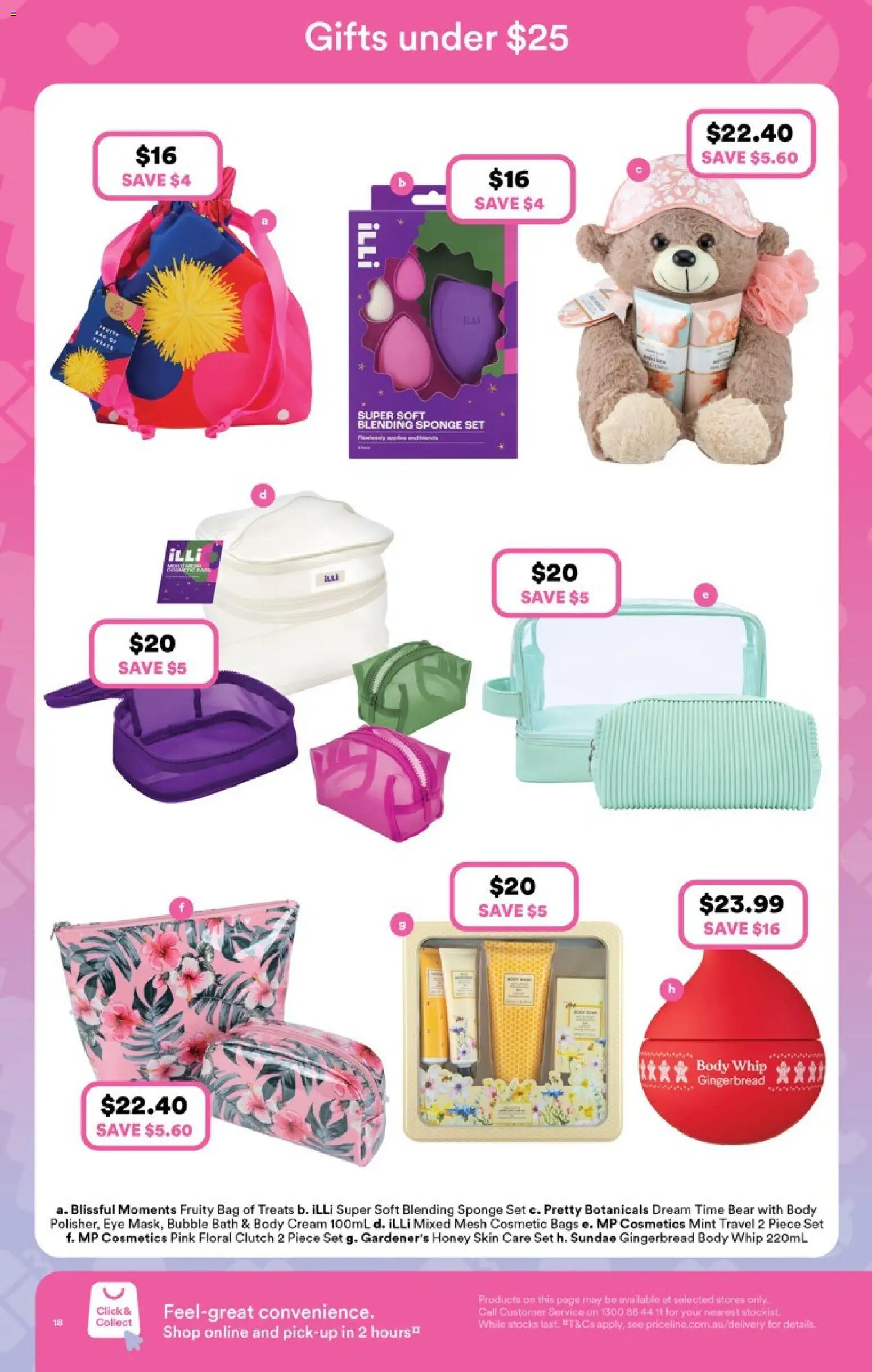 Priceline Pharmacy catalogue - valid from 13.11.2025 | Page: 18 | Products: Clutch, Cream, Body cream, Bag