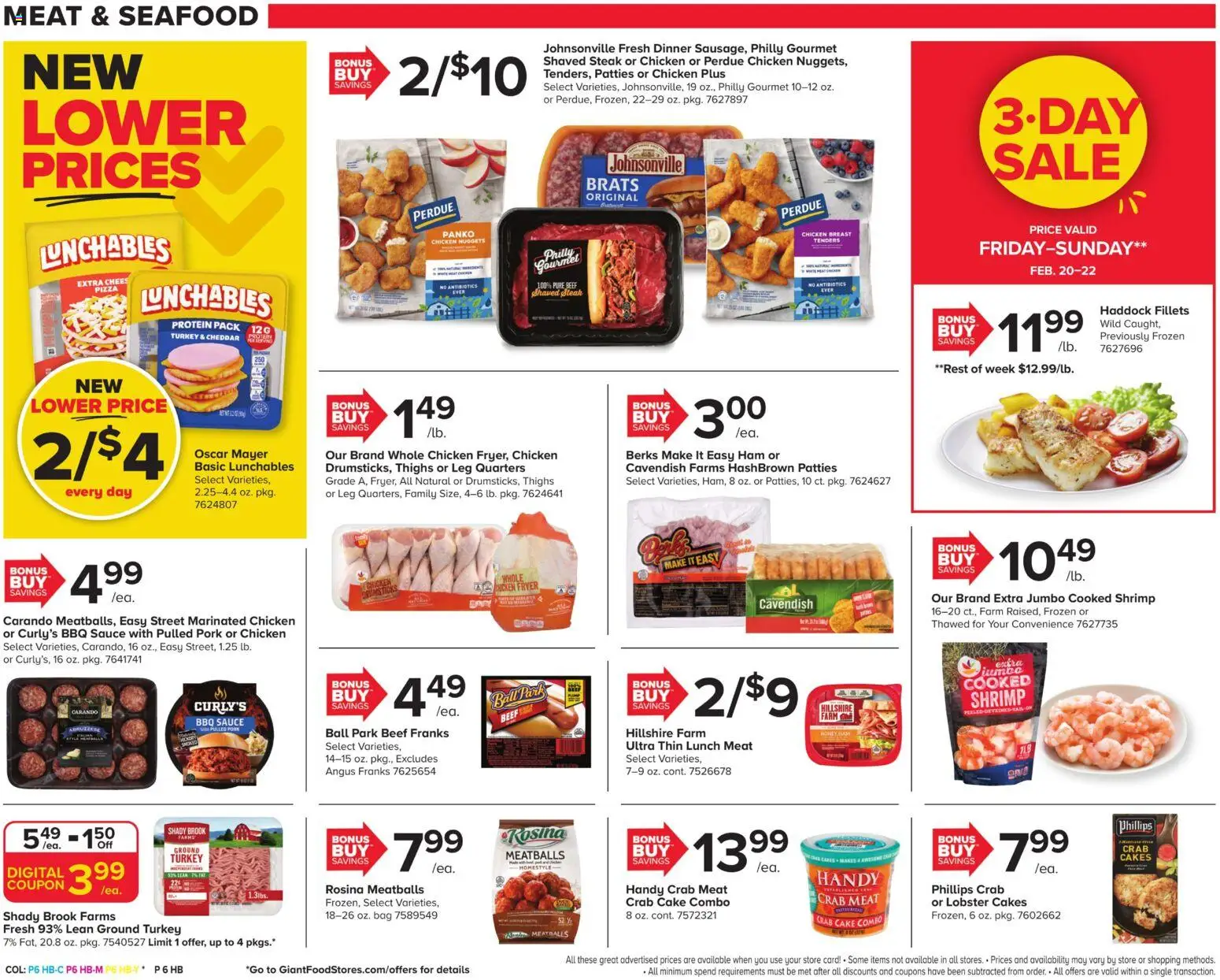 Giant Weekly Ad - valid from 20.02.2026 | Page: 14 | Products: Beef, Sauce, Seafood, Bag