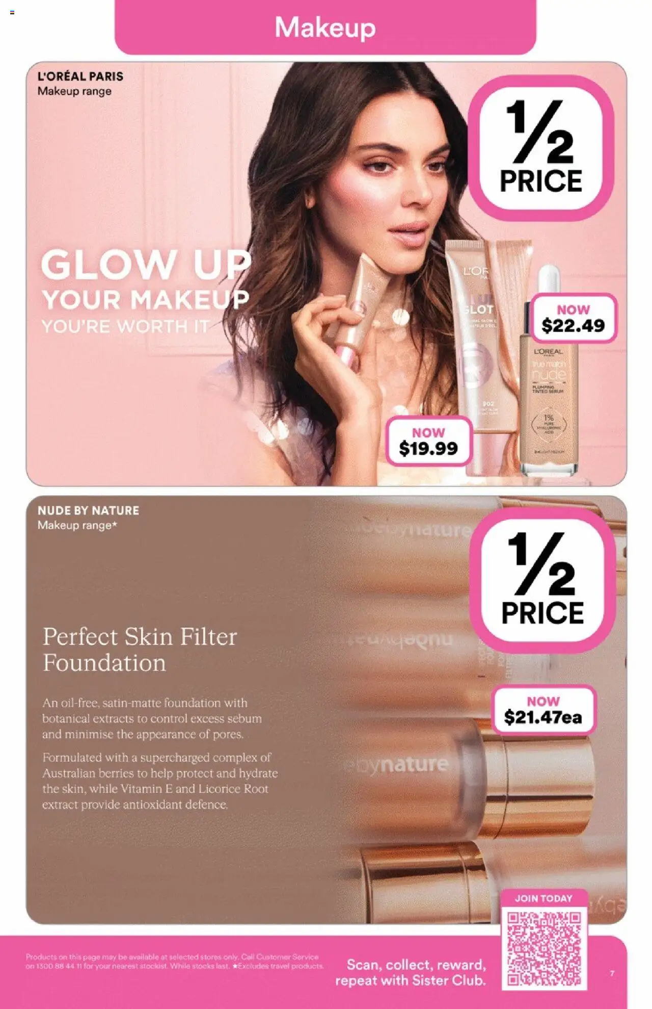 Priceline Pharmacy catalogue - valid from 14.08.2025 | Page: 7 | Products: Makeup, Foundation, Vitamin