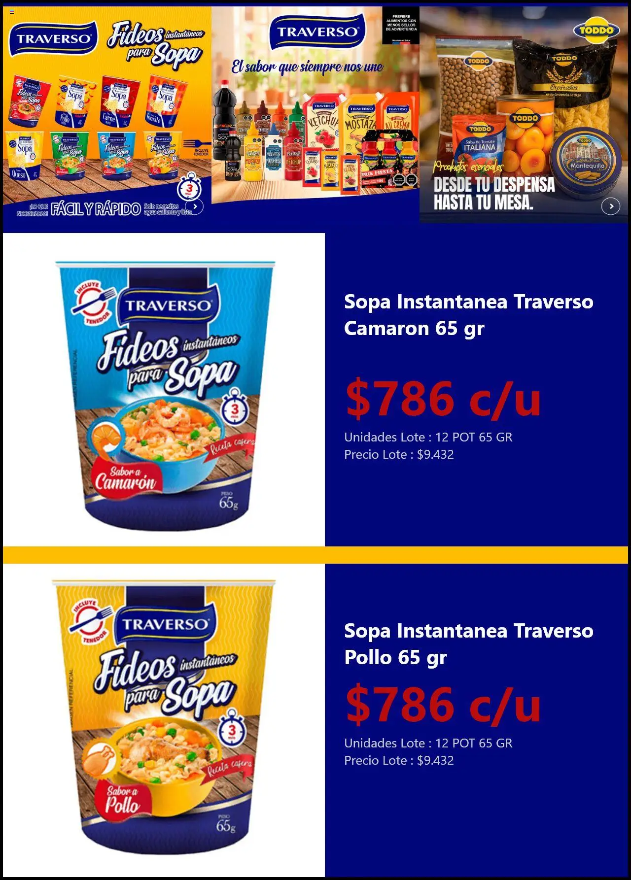 La Oferta ofertas  │ válido desde el 14.08.2025 | Página: 2 | Productos: Tomate, Tenedor, Fideos, Mostaza