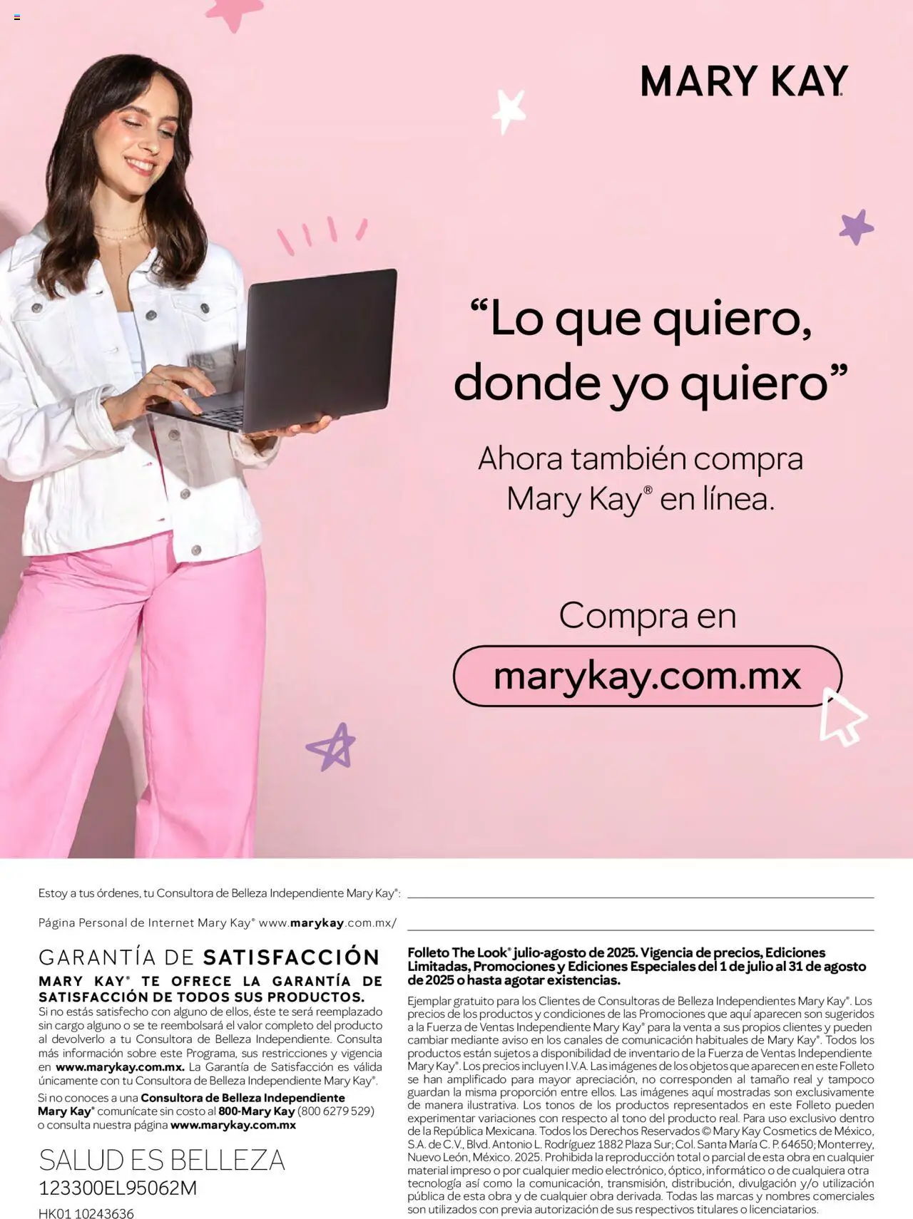 Nuevas ofertas de Mary Kay válidas en toda la República Mexicana desde el 01.07.2025. ¡Encuentra las mejores ofertas en Mary Kay catálogo! | Página: 71 | Productos: Té, Sobre