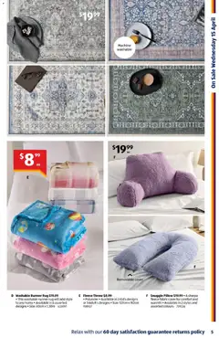 Preview of Aldi catalogue  - valid from 15.04.2026 | Page: 5 | Products: Pillow