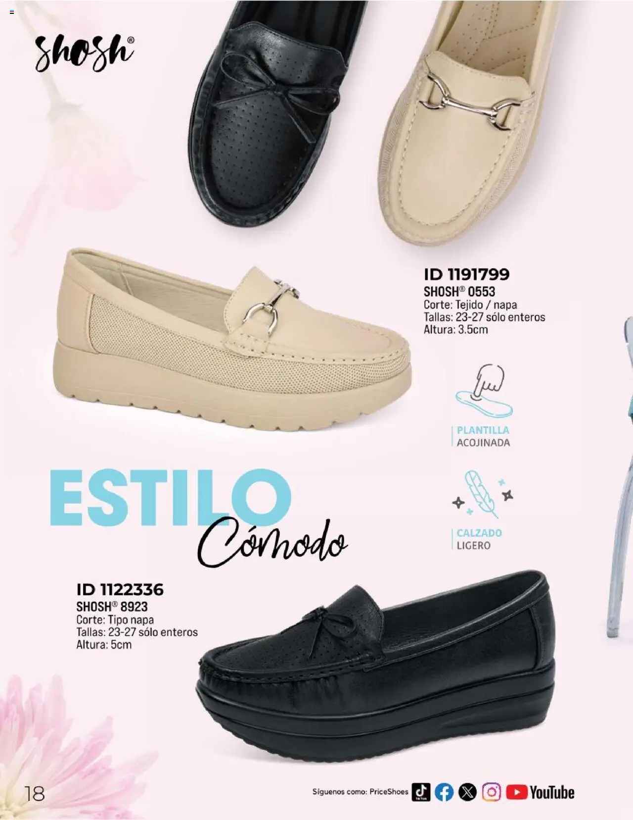 Nuevas ofertas de Price Shoes válidas en toda la República Mexicana desde el 10.02.2025. ¡Encuentra las mejores ofertas en Price Shoes catálogo Confort! | Página: 18