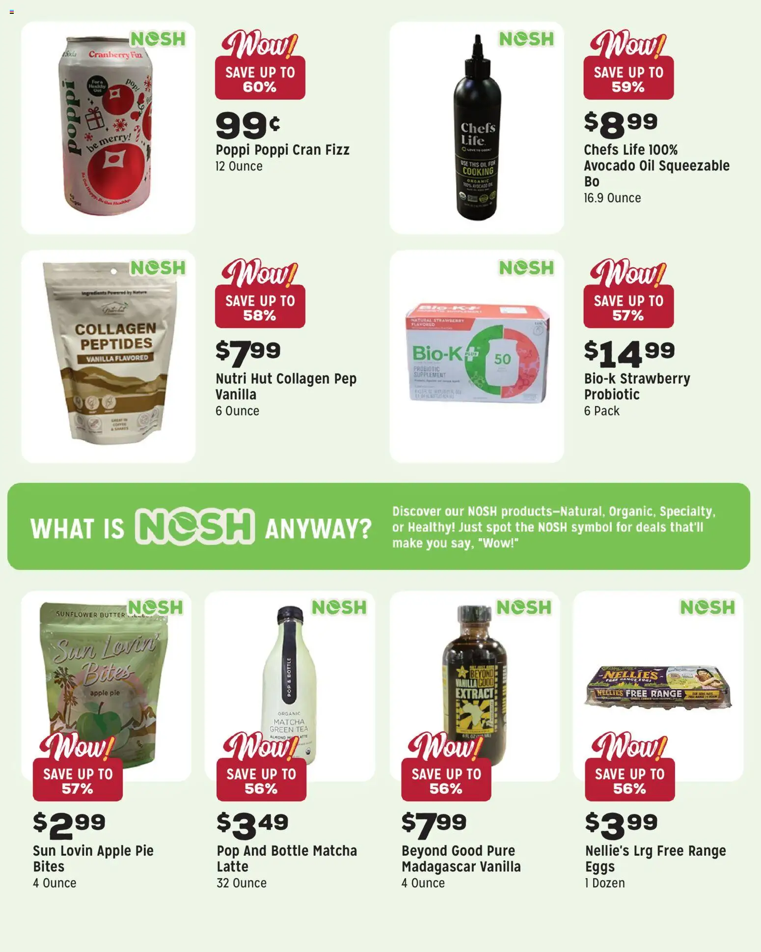 Grocery Outlet Weekly Ad - CA - valid from 25.02.2026 | Page: 9 | Products: Eggs, Oil, Avocado, Apple Pie